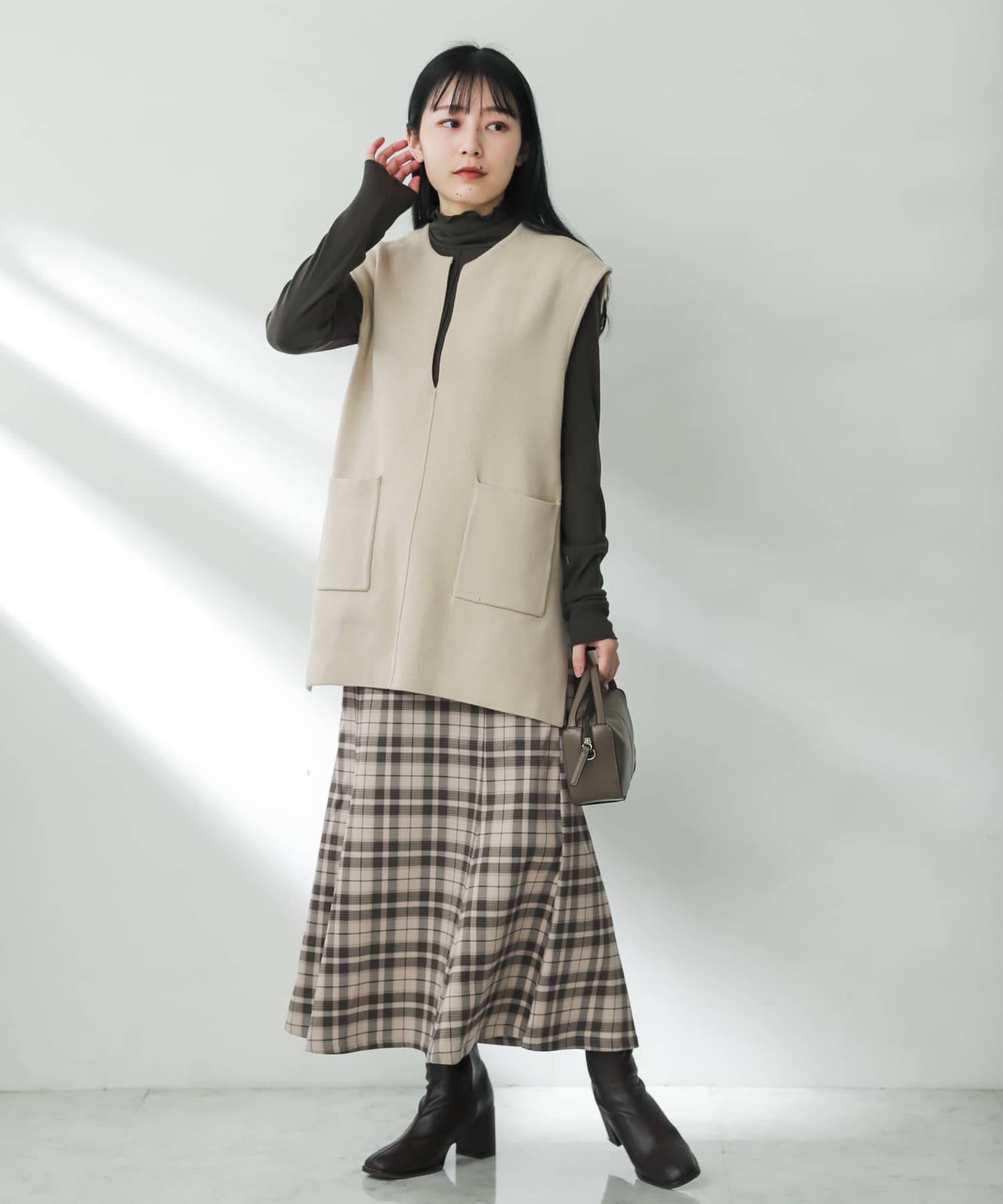 身長：156cm サイズ：S