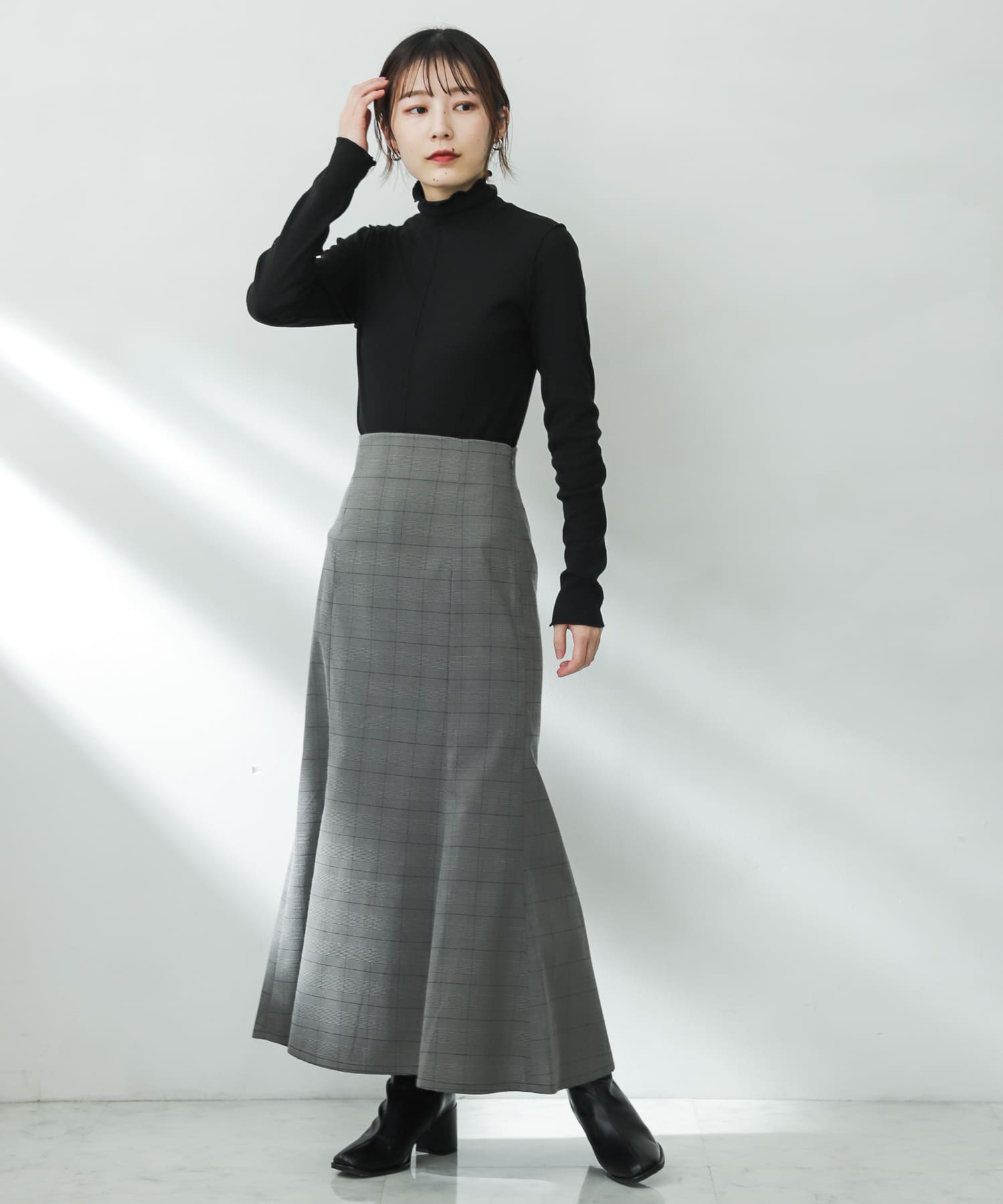 身長：156cm サイズ：M