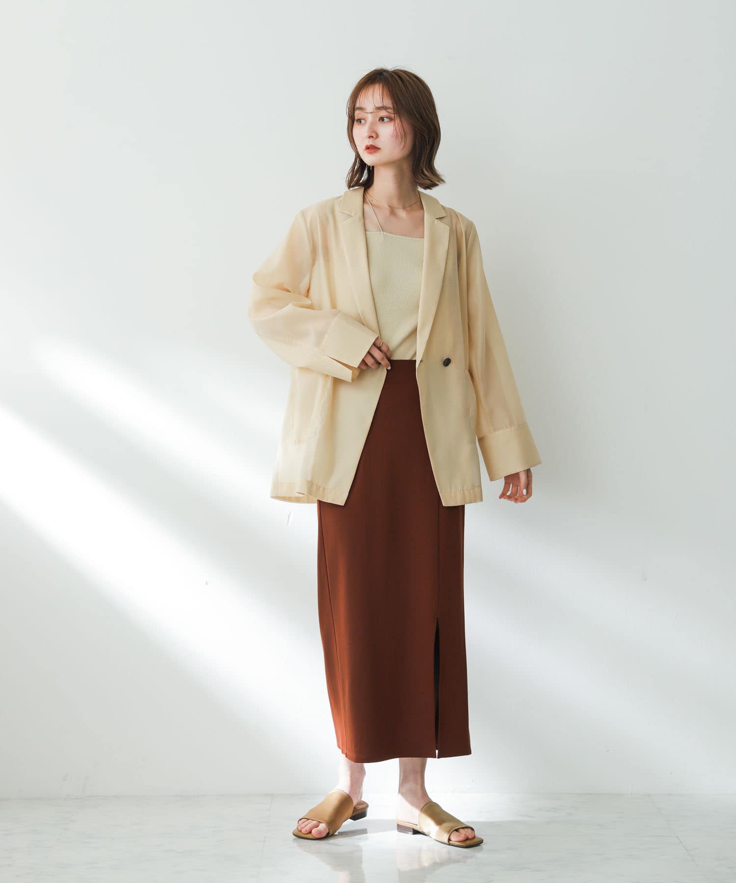 身長：169cm サイズ：M