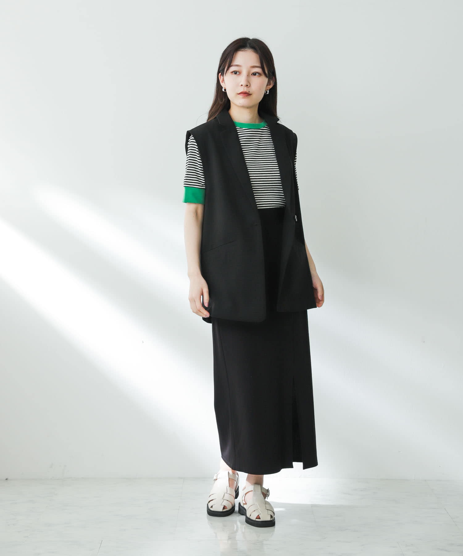 身長：156cm サイズ：S