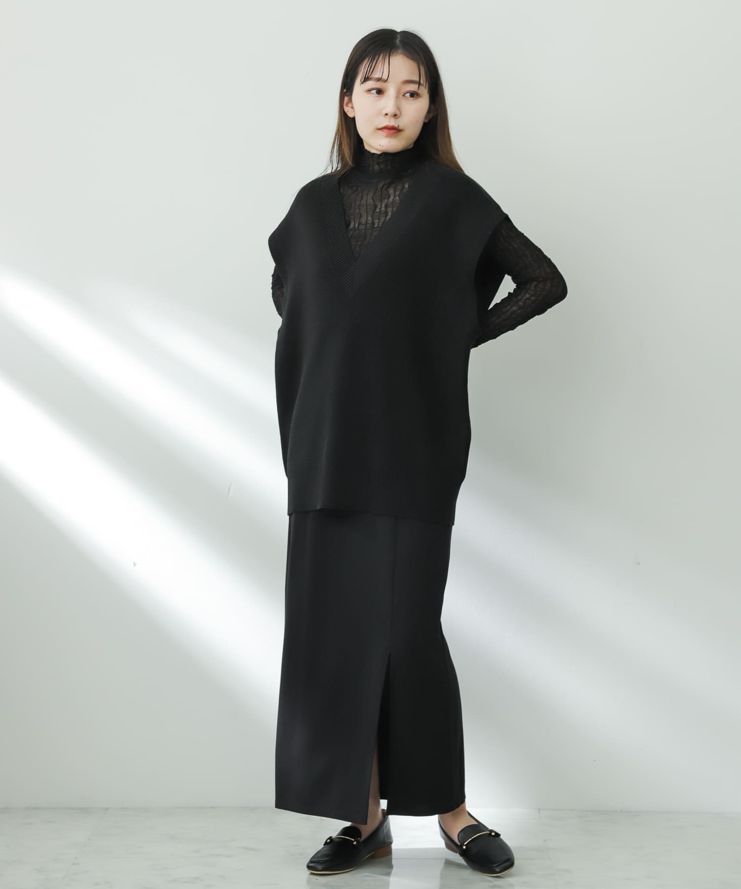 身長：156cm サイズ：S