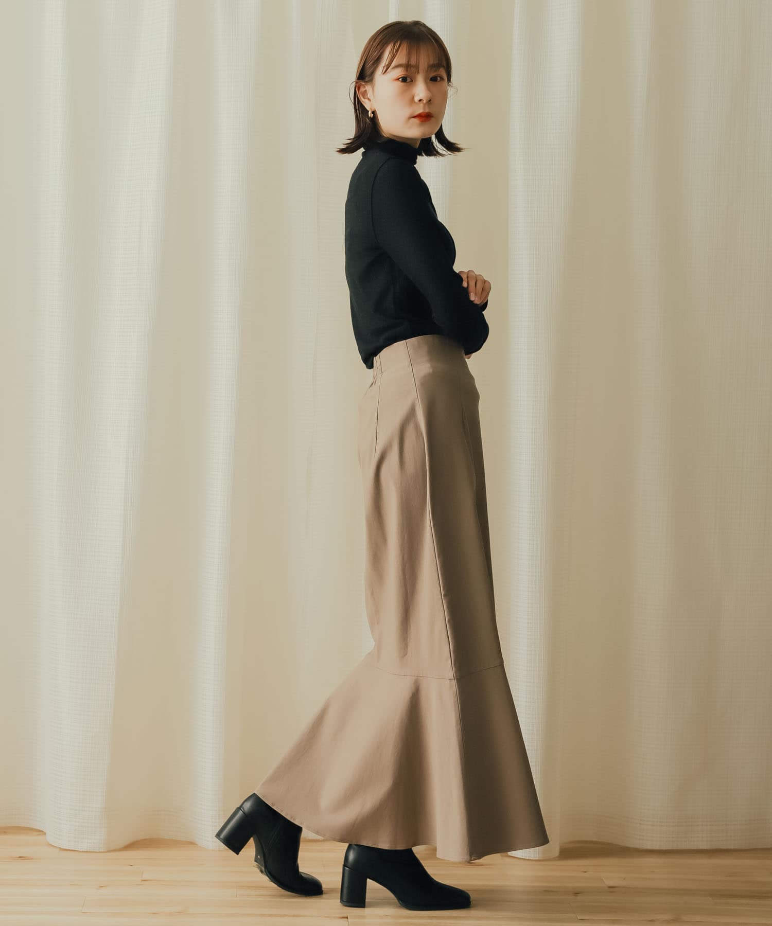 身長：162cm サイズ：L