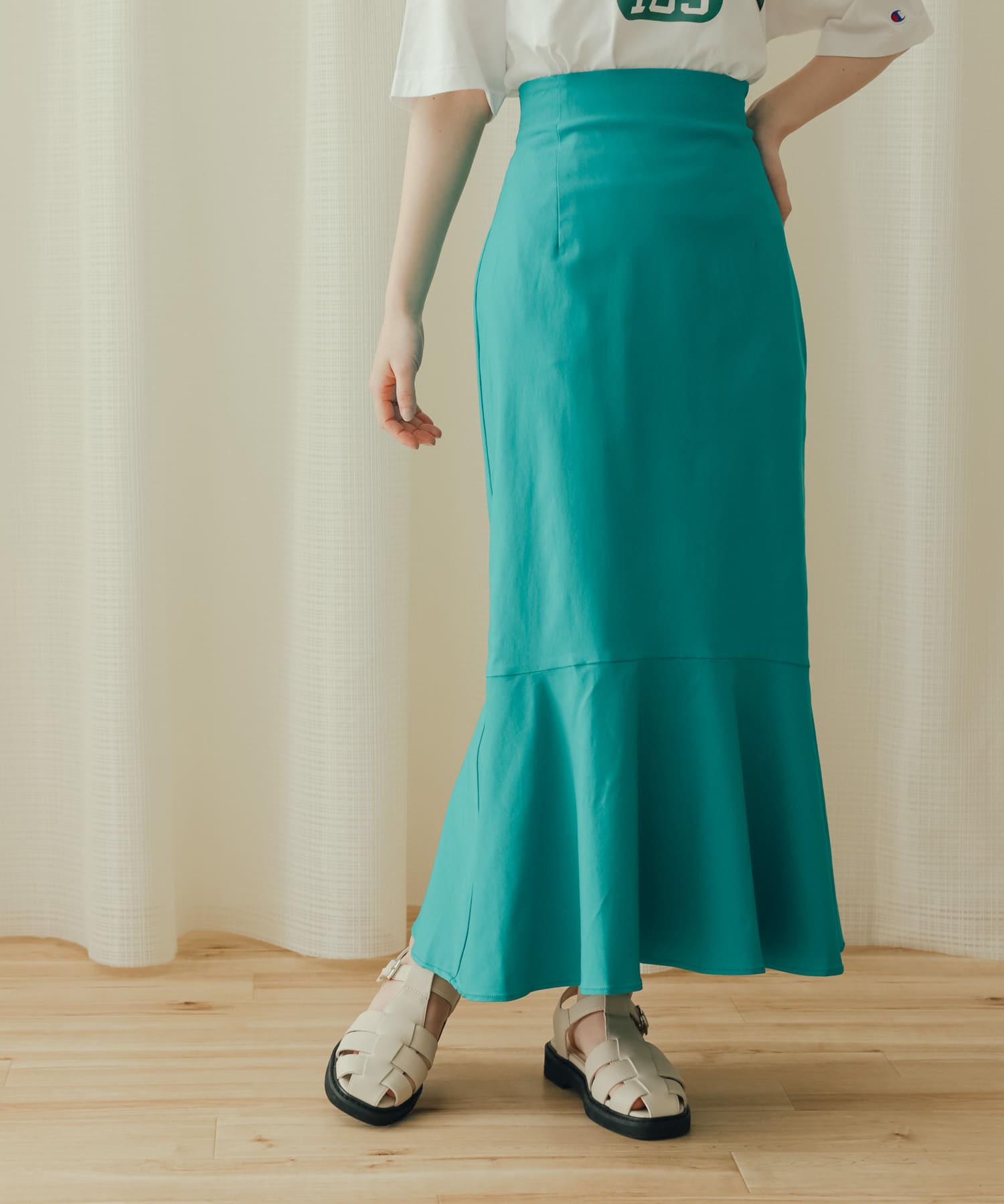身長：156cm サイズ：XS