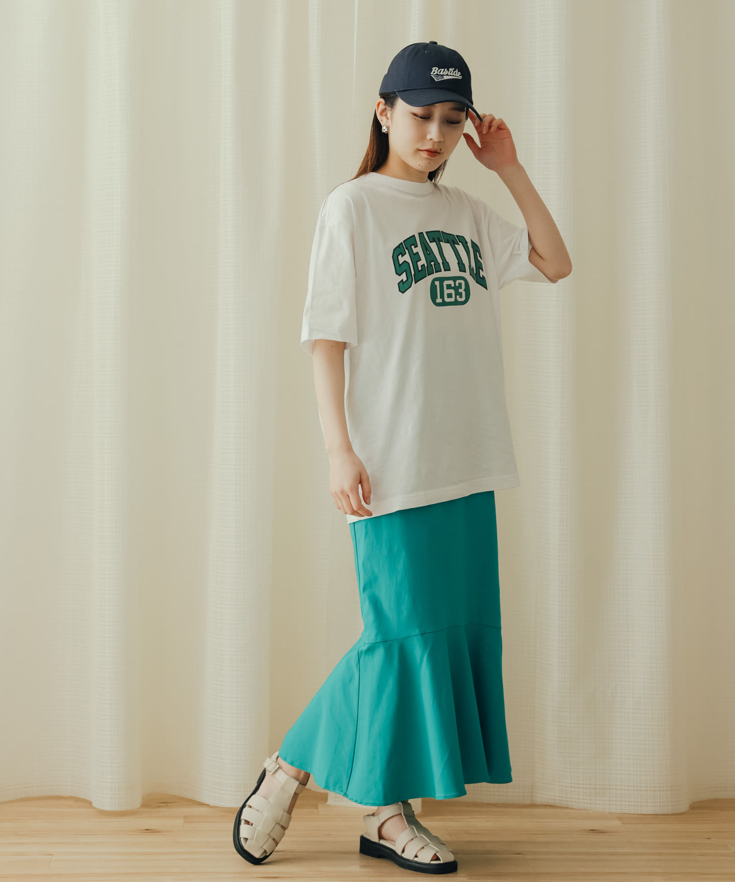 身長：156cm サイズ：XS