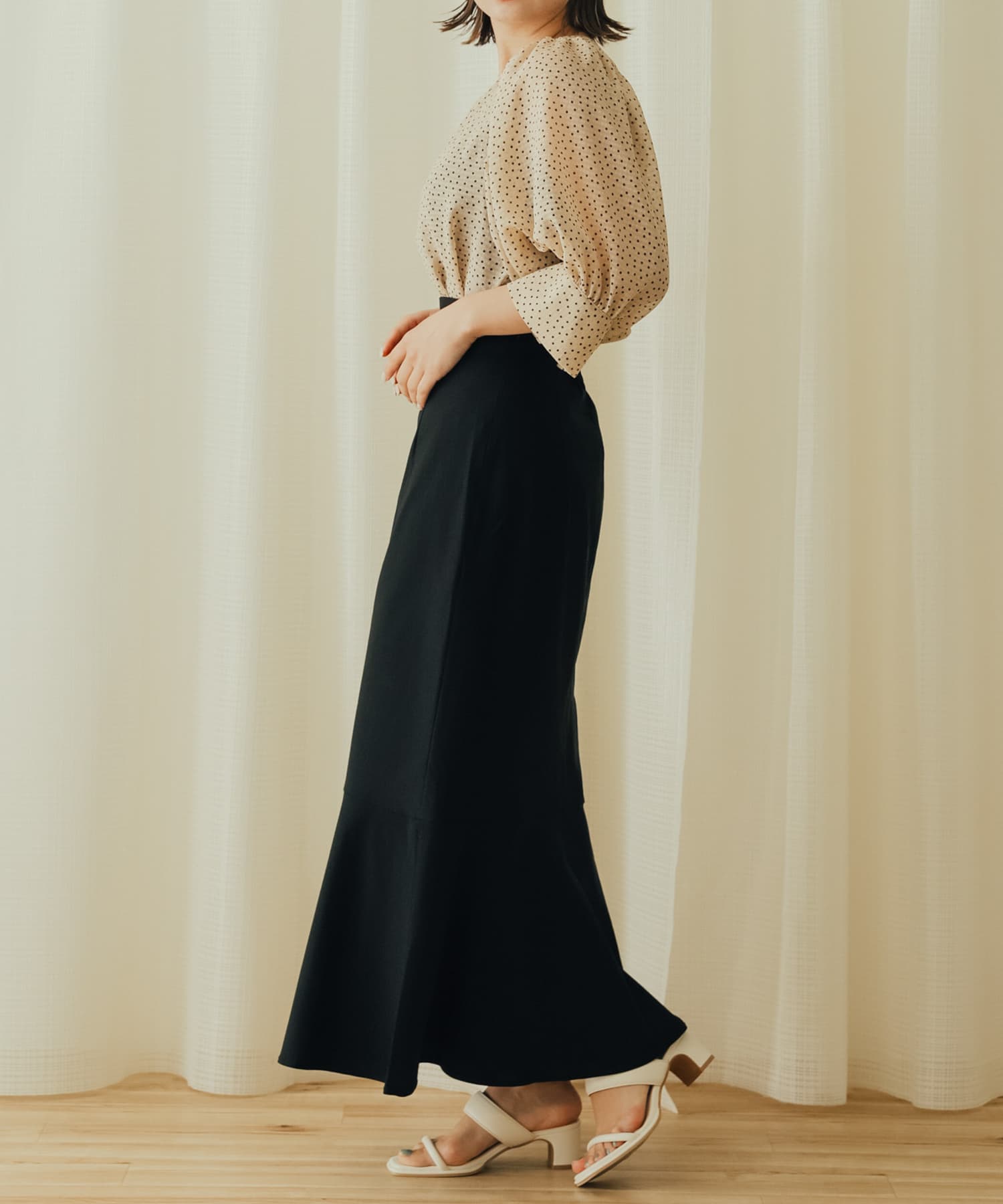 身長：158cm サイズ：M