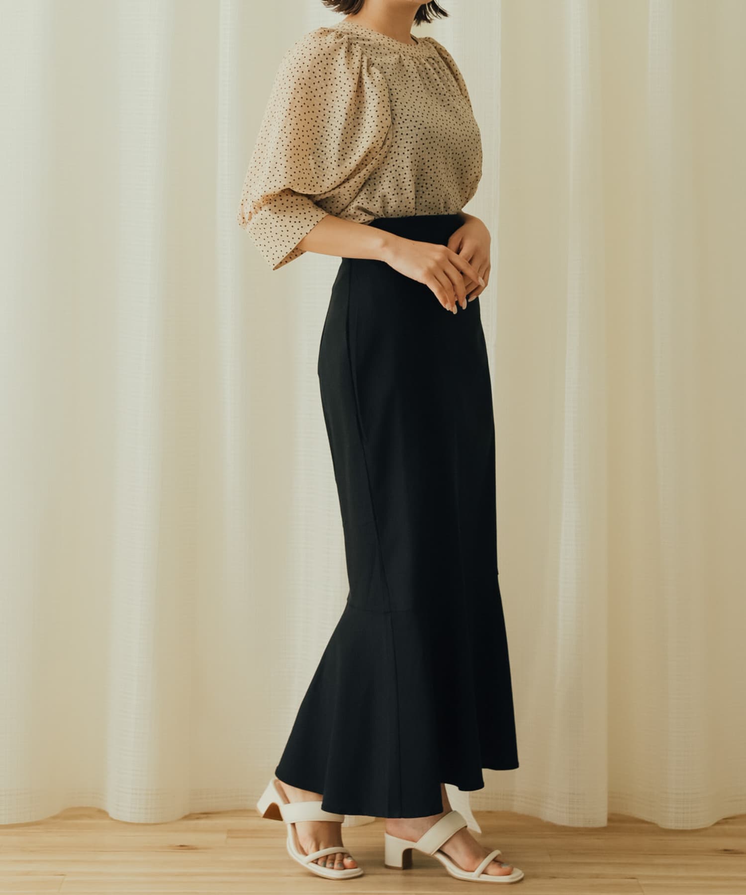 身長：158cm サイズ：M