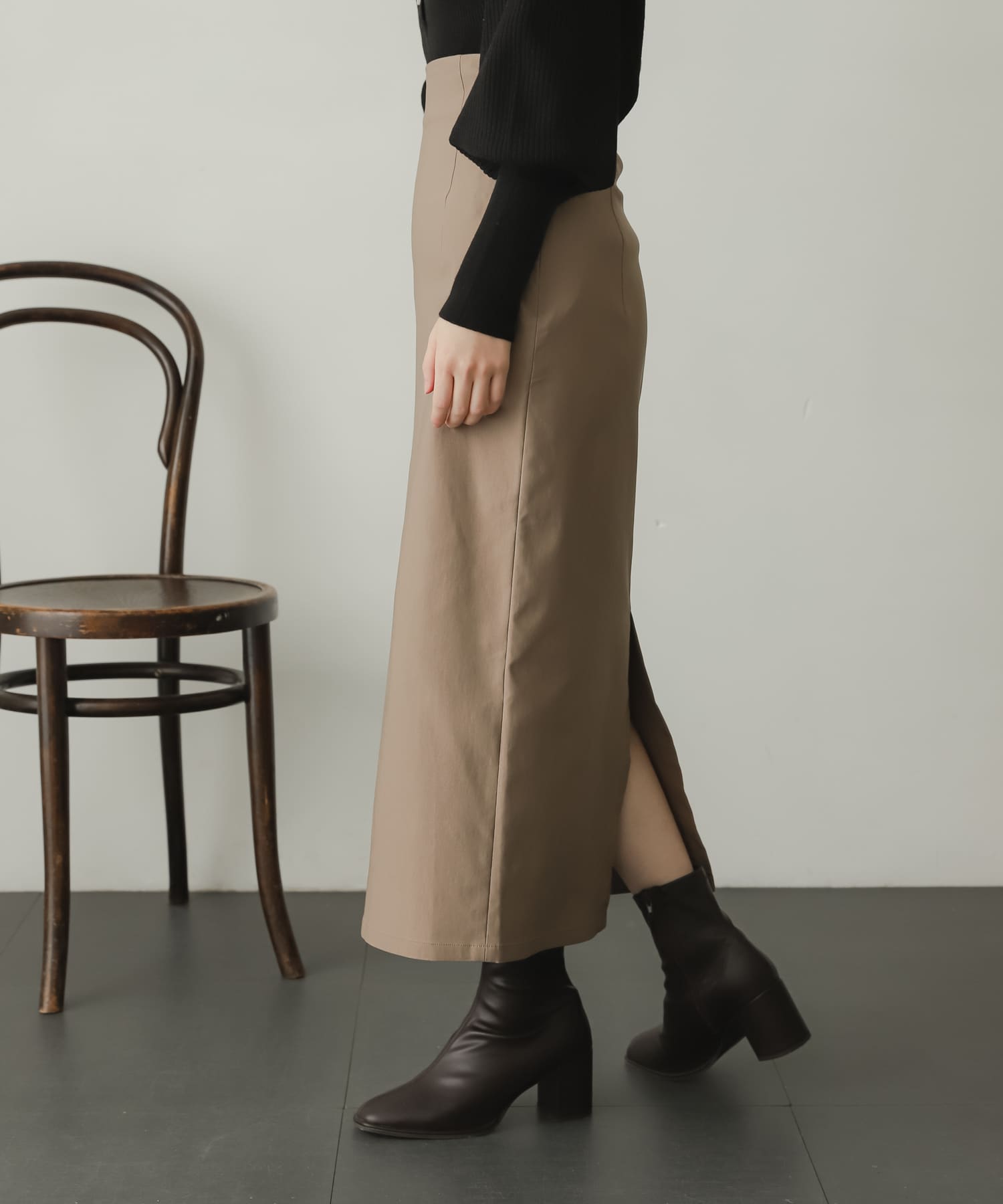 身長：156cm サイズ：XS