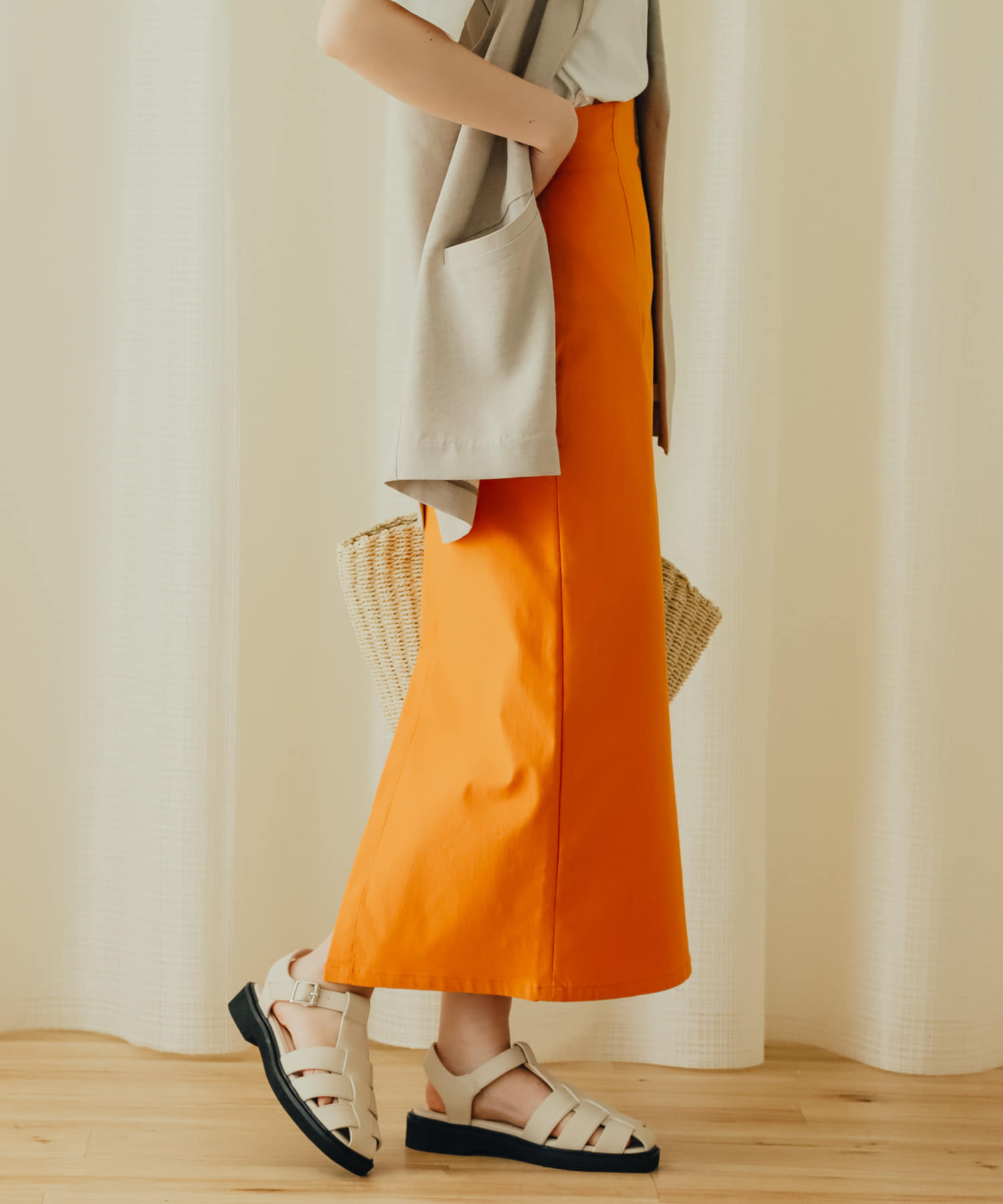 身長：156cm サイズ：XS