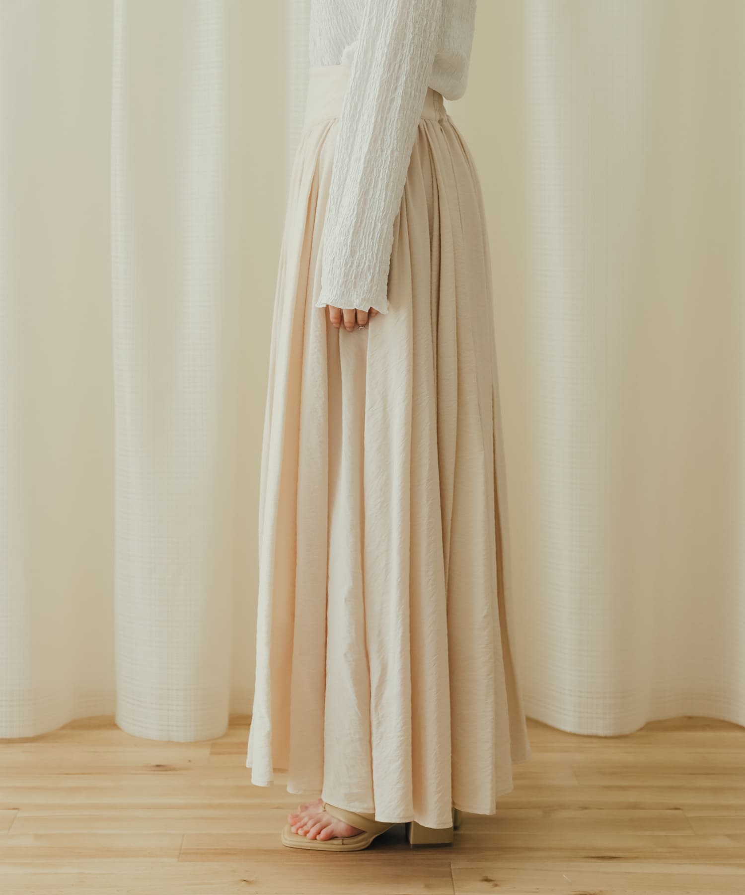 身長：156cm サイズ：one