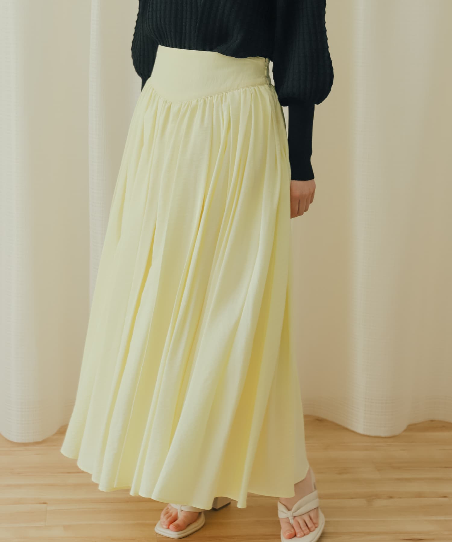 身長：156cm サイズ：one