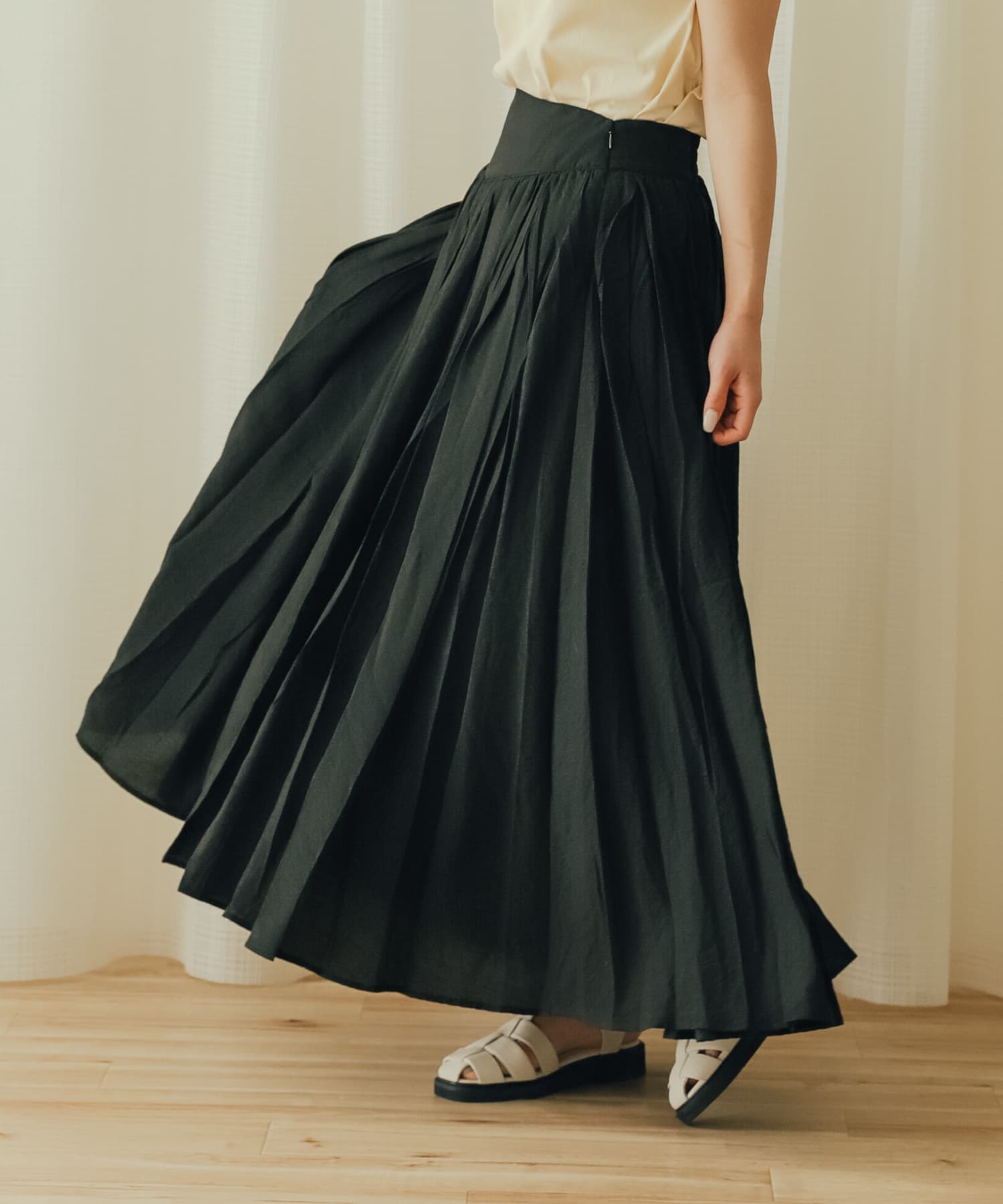 身長：158cm サイズ：one