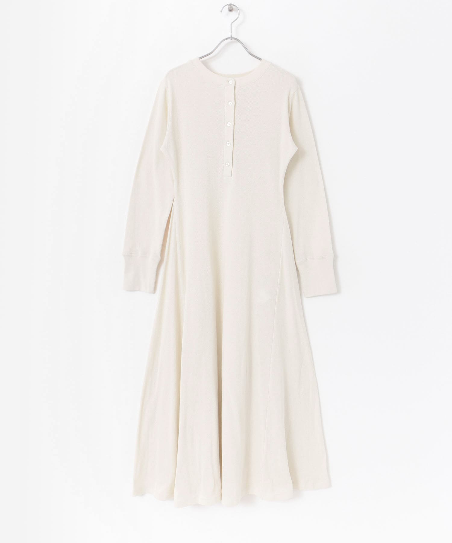 2WAYフレアロングカットワンピース IVORY one
