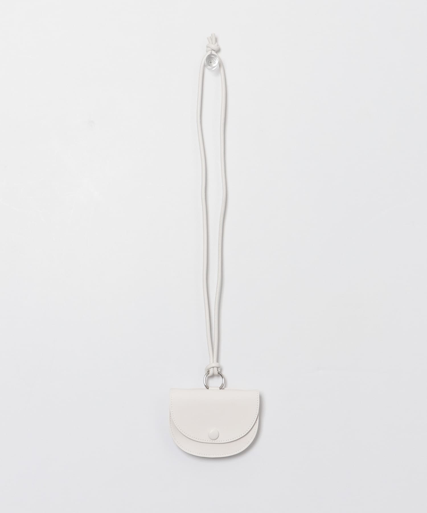 ミニフラップショルダーバッグ IVORY one