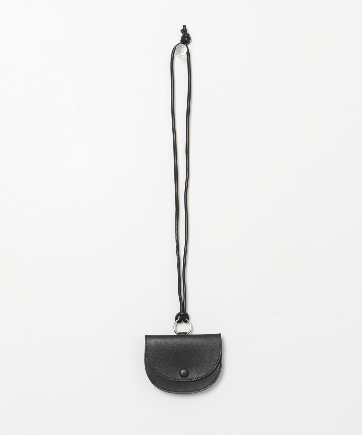 ミニフラップショルダーバッグ BLACK one