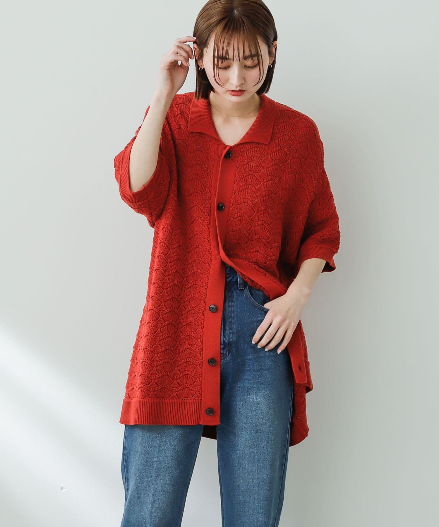身長：169cm サイズ：M