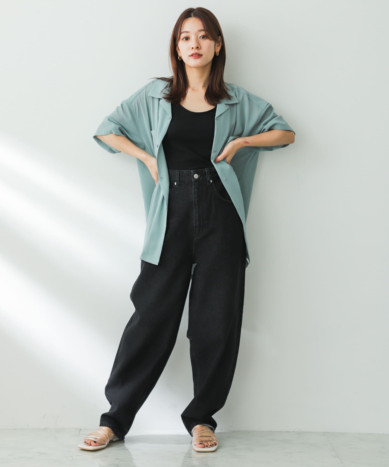 身長：155cm サイズ：M