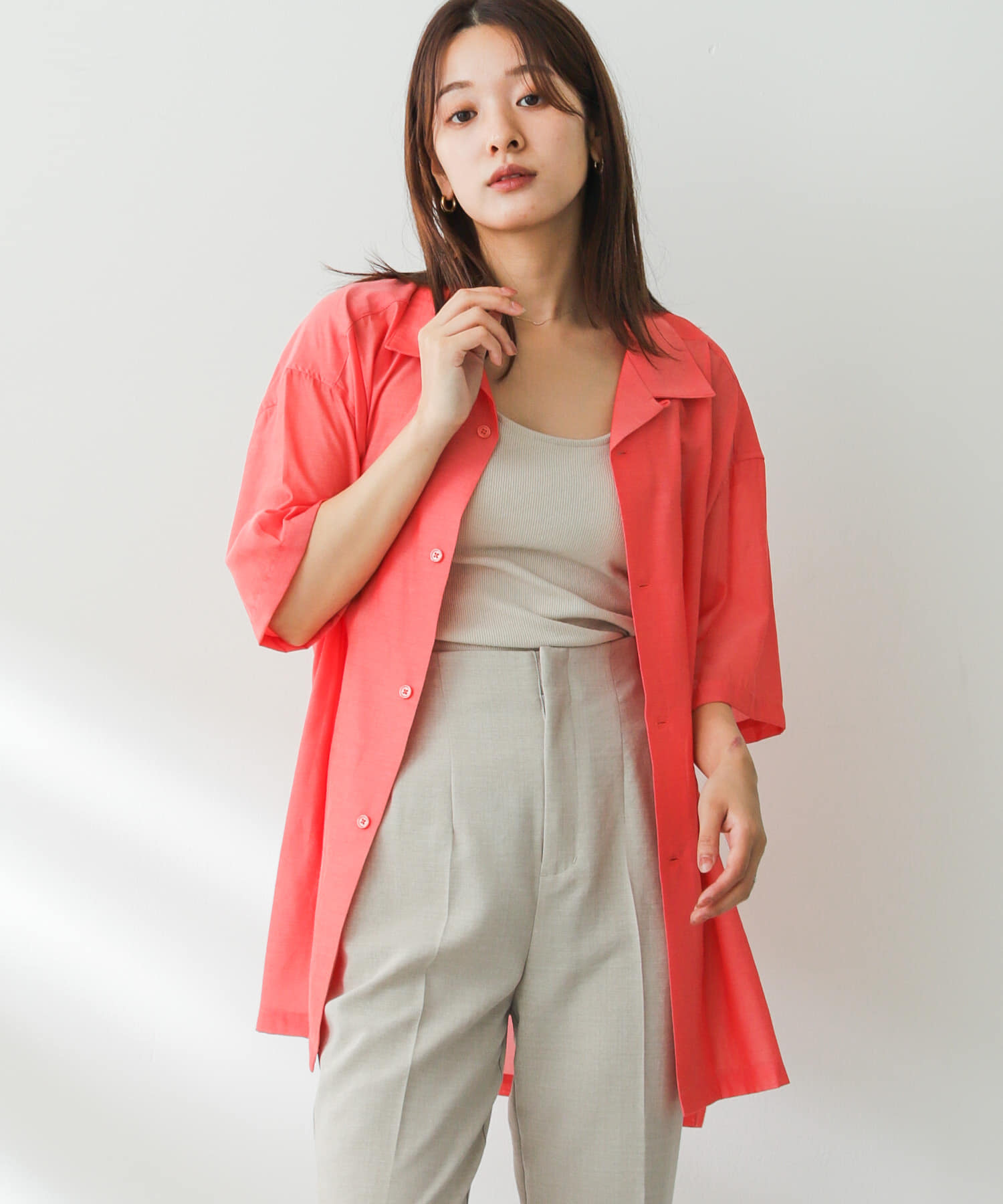 身長：155cm サイズ：M
