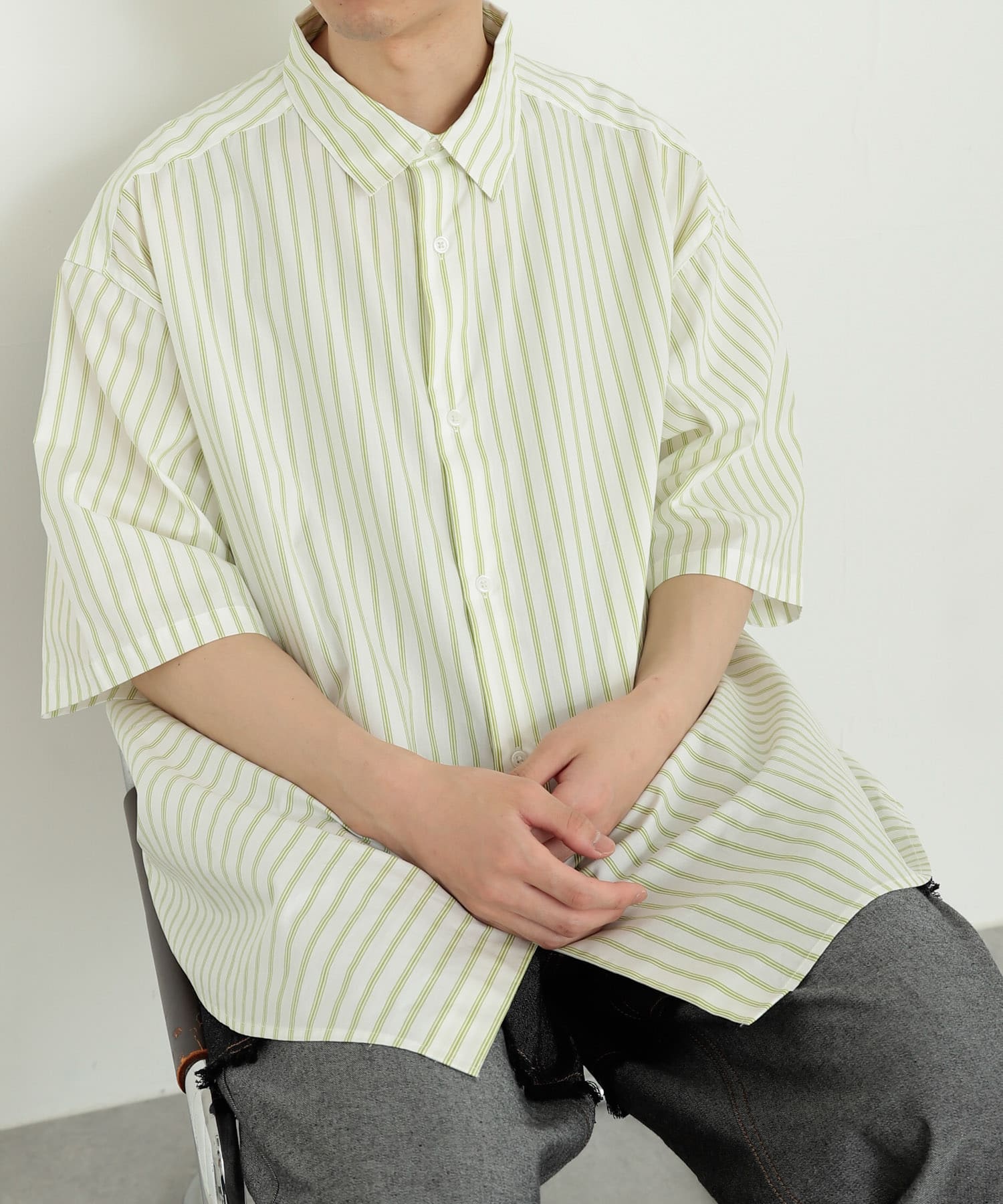 身長：176cm サイズ：L
