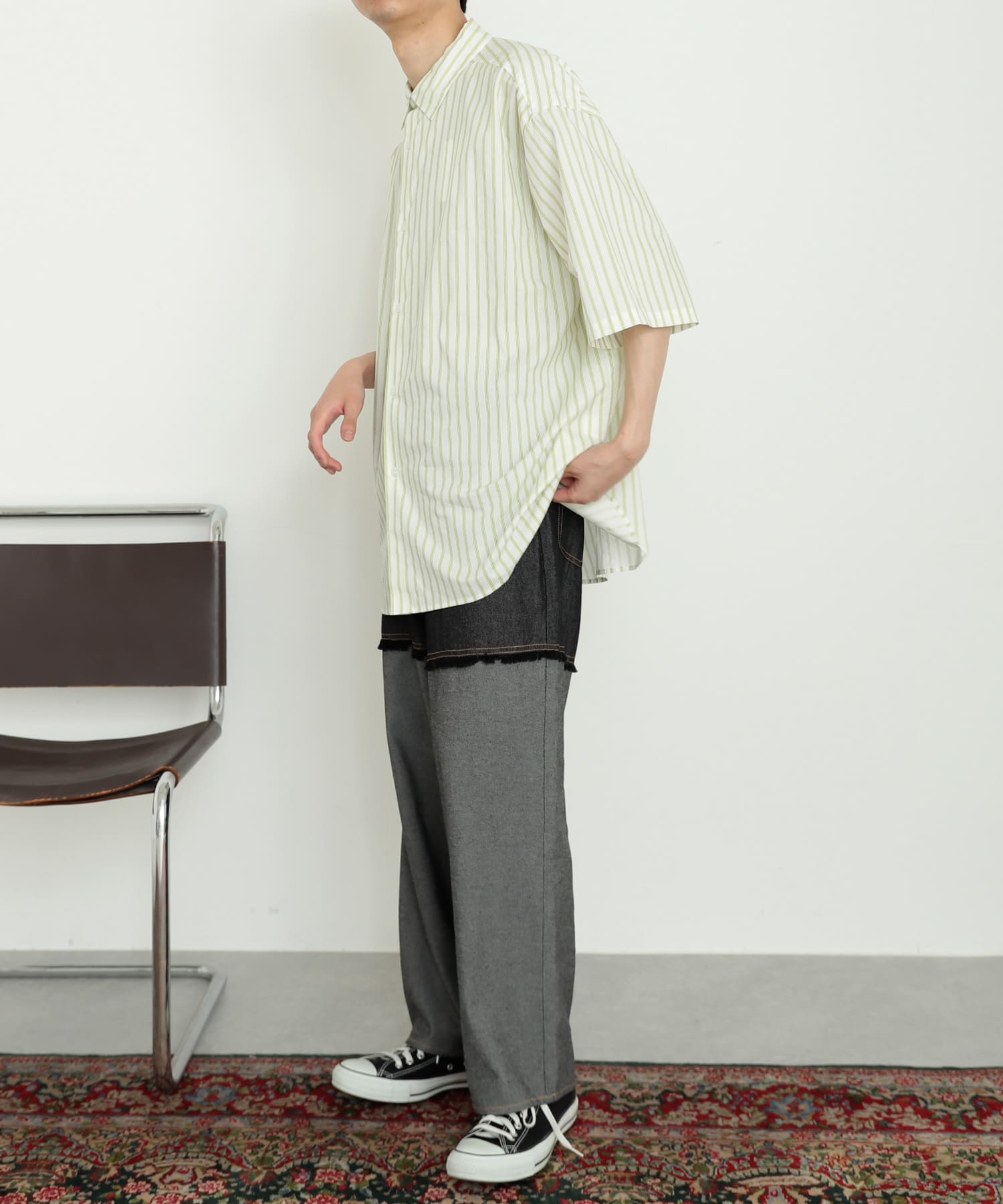 身長：176cm サイズ：L