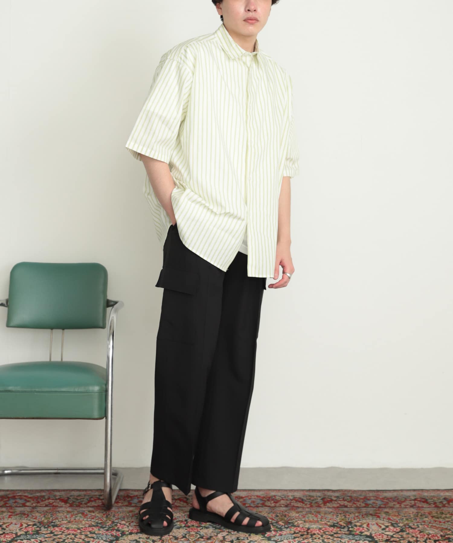 身長：182cm サイズ：L