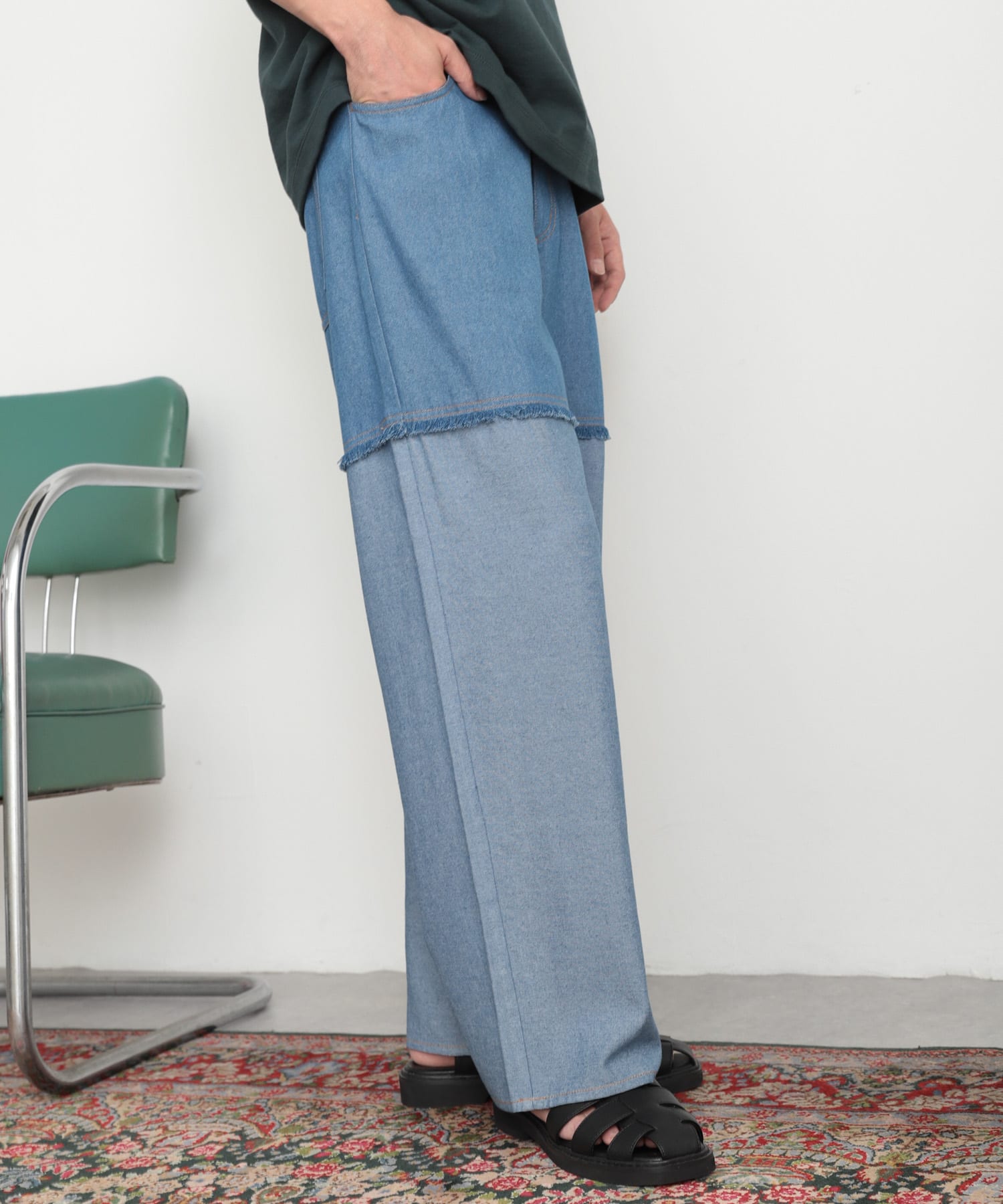 身長：181cm サイズ：L