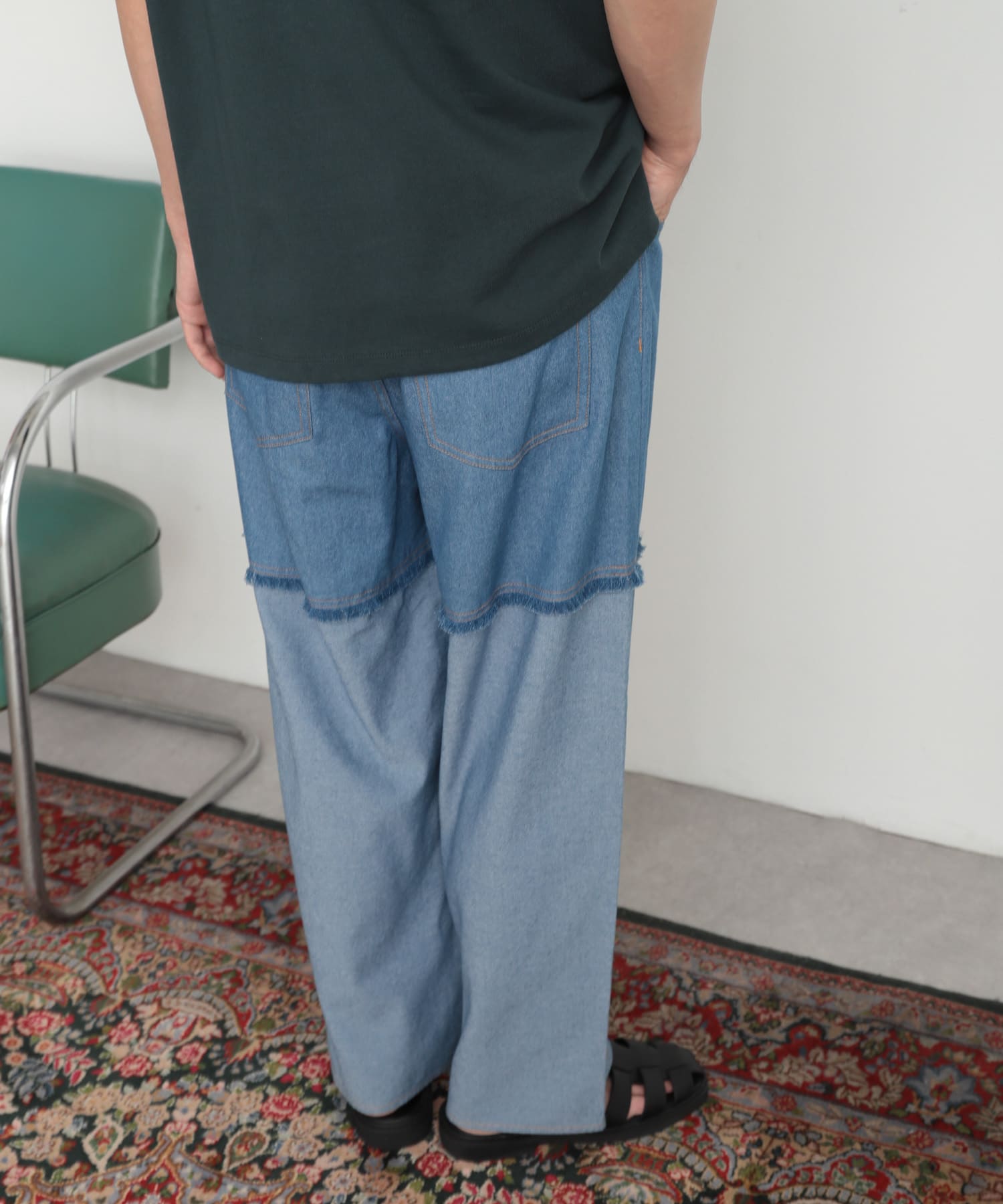 身長：181cm サイズ：L