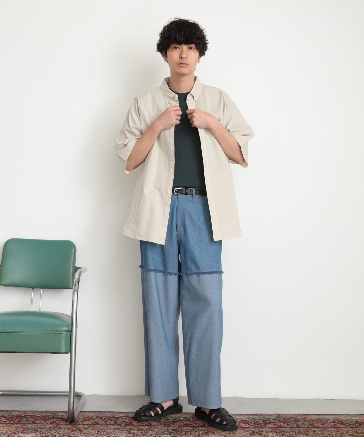 身長：181cm サイズ：L