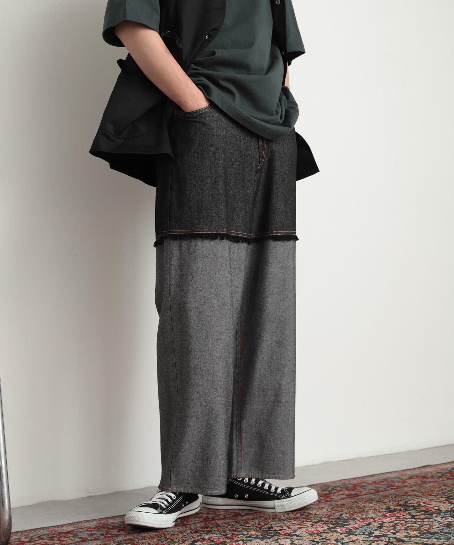 身長：181cm サイズ：L