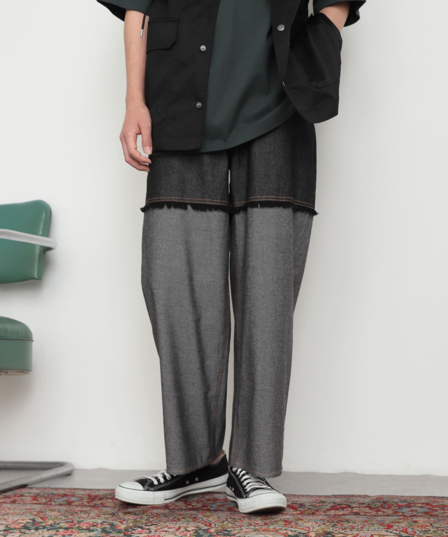 身長：181cm サイズ：L