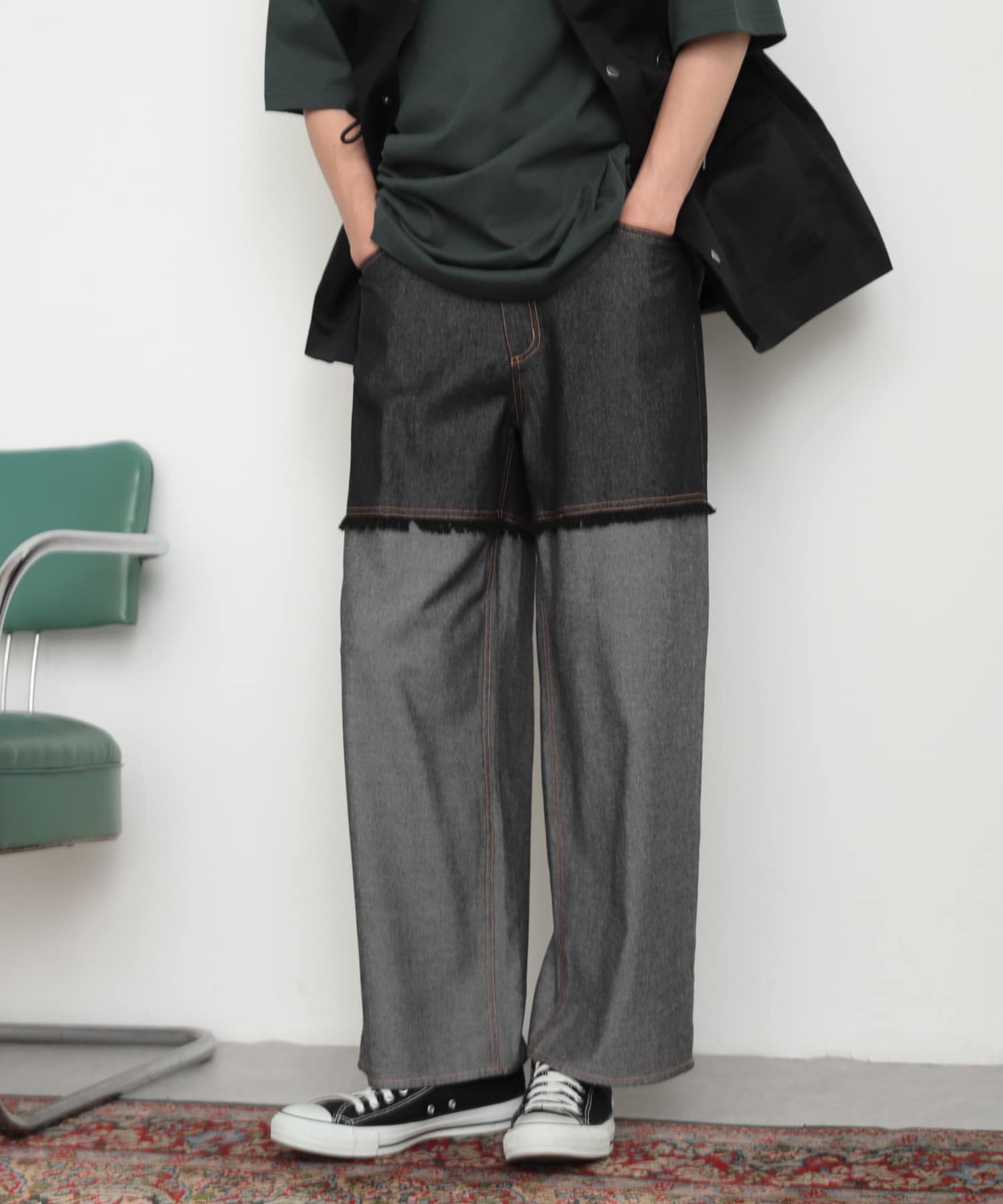 身長：181cm サイズ：L