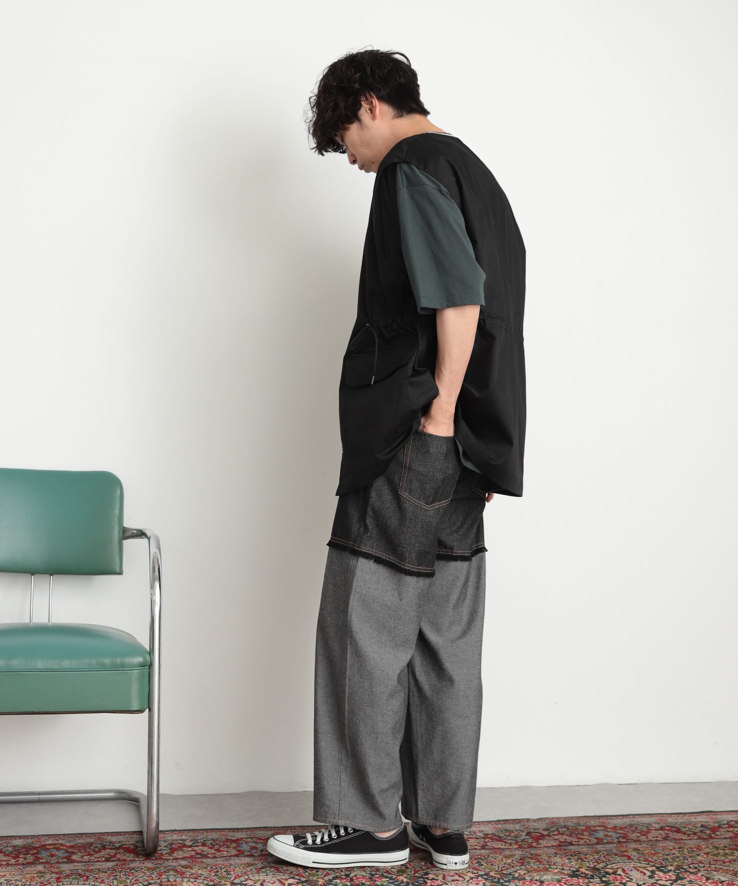 身長：181cm サイズ：L