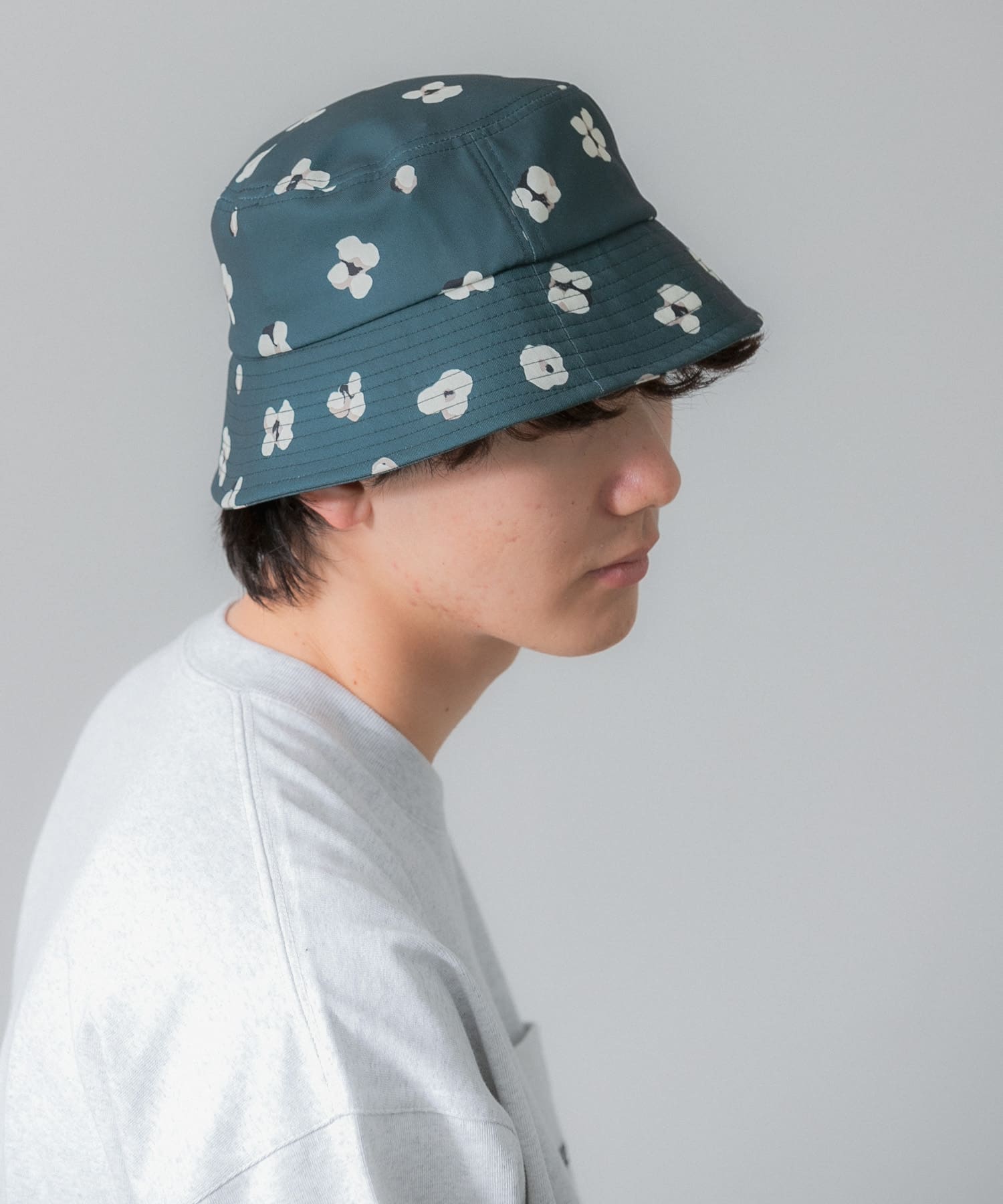 『ユニセックス』ボタニカルバケットハット BOTANICAL2 one