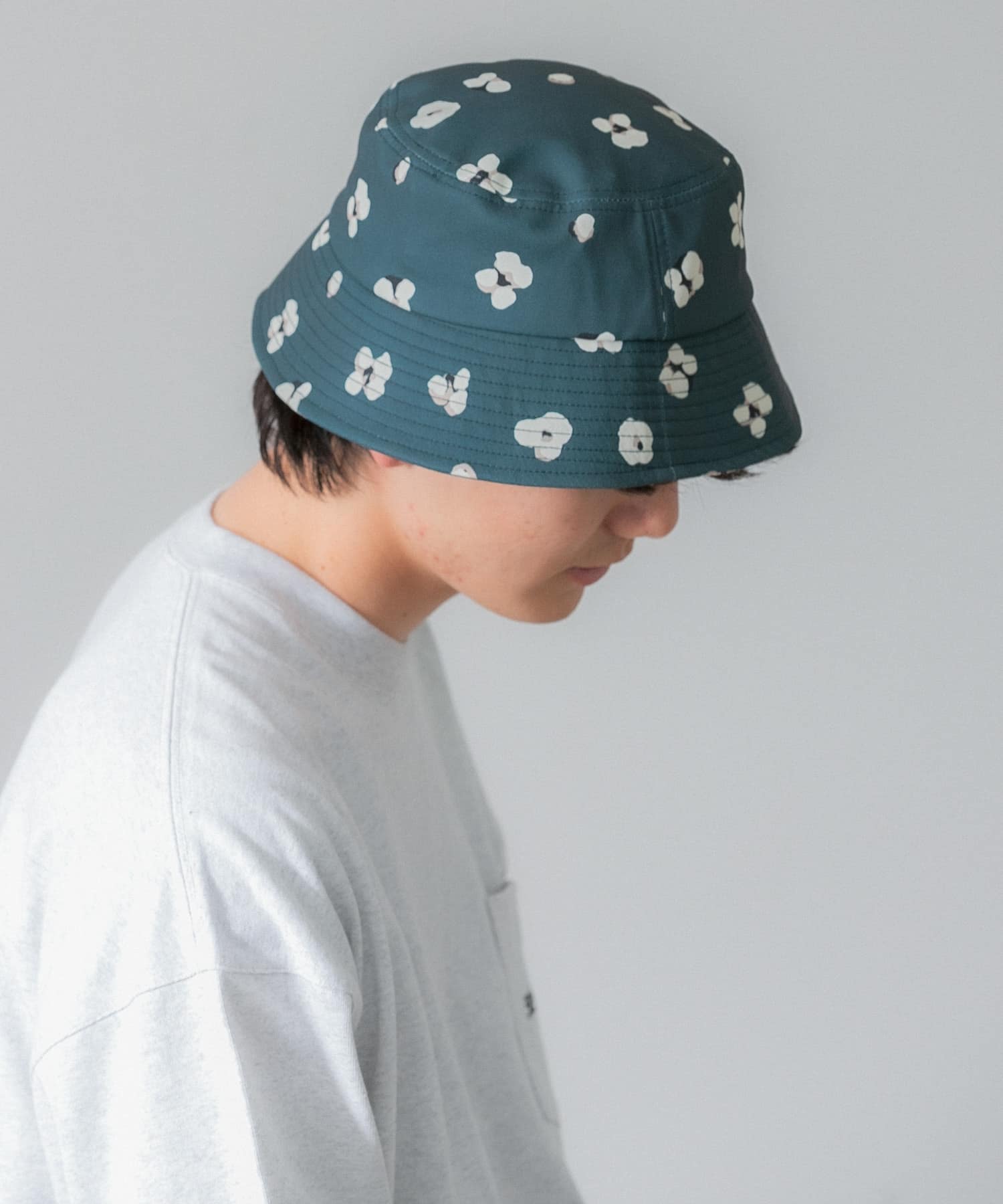 『ユニセックス』ボタニカルバケットハット BOTANICAL2 one