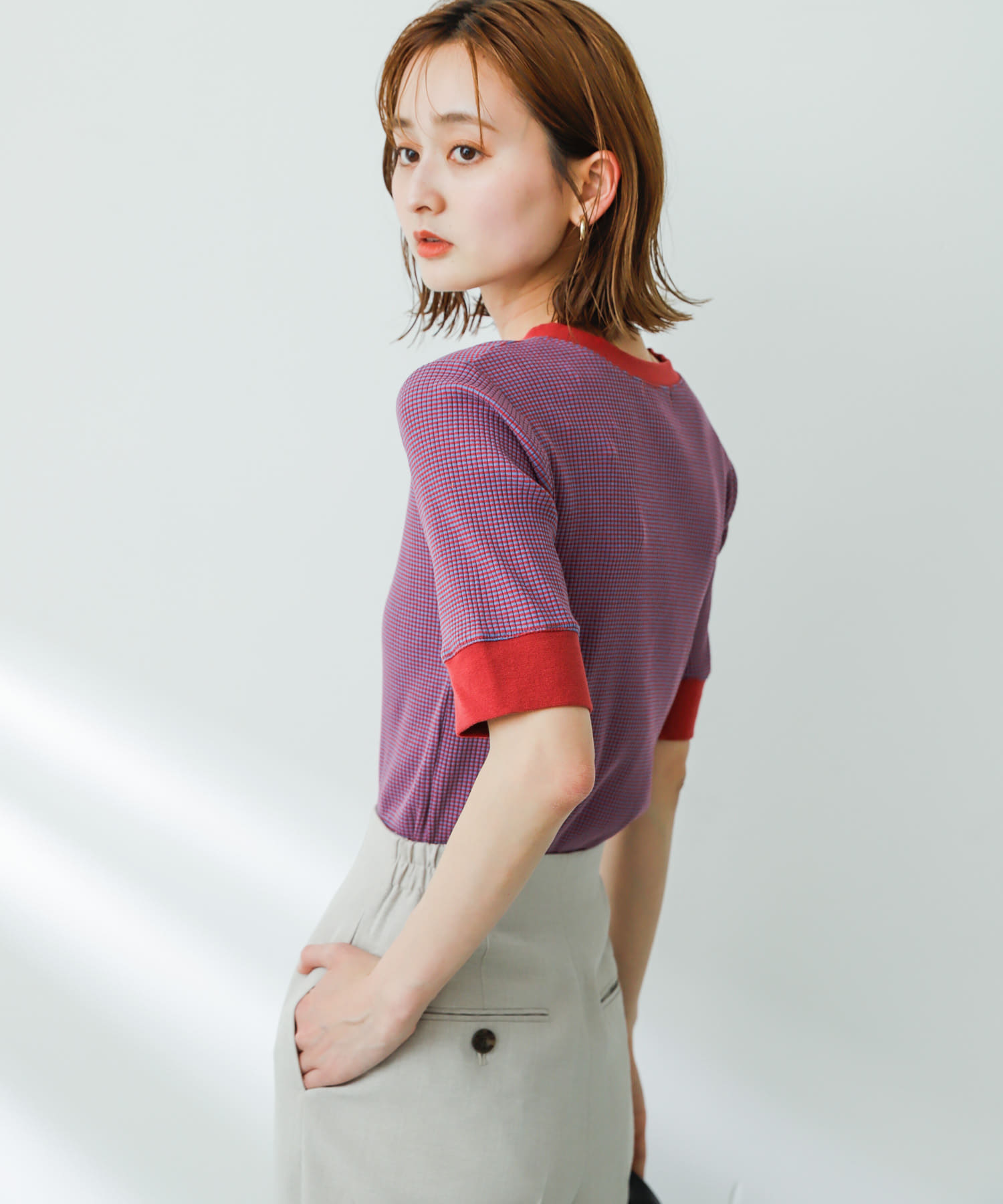 身長：169cm サイズ：one