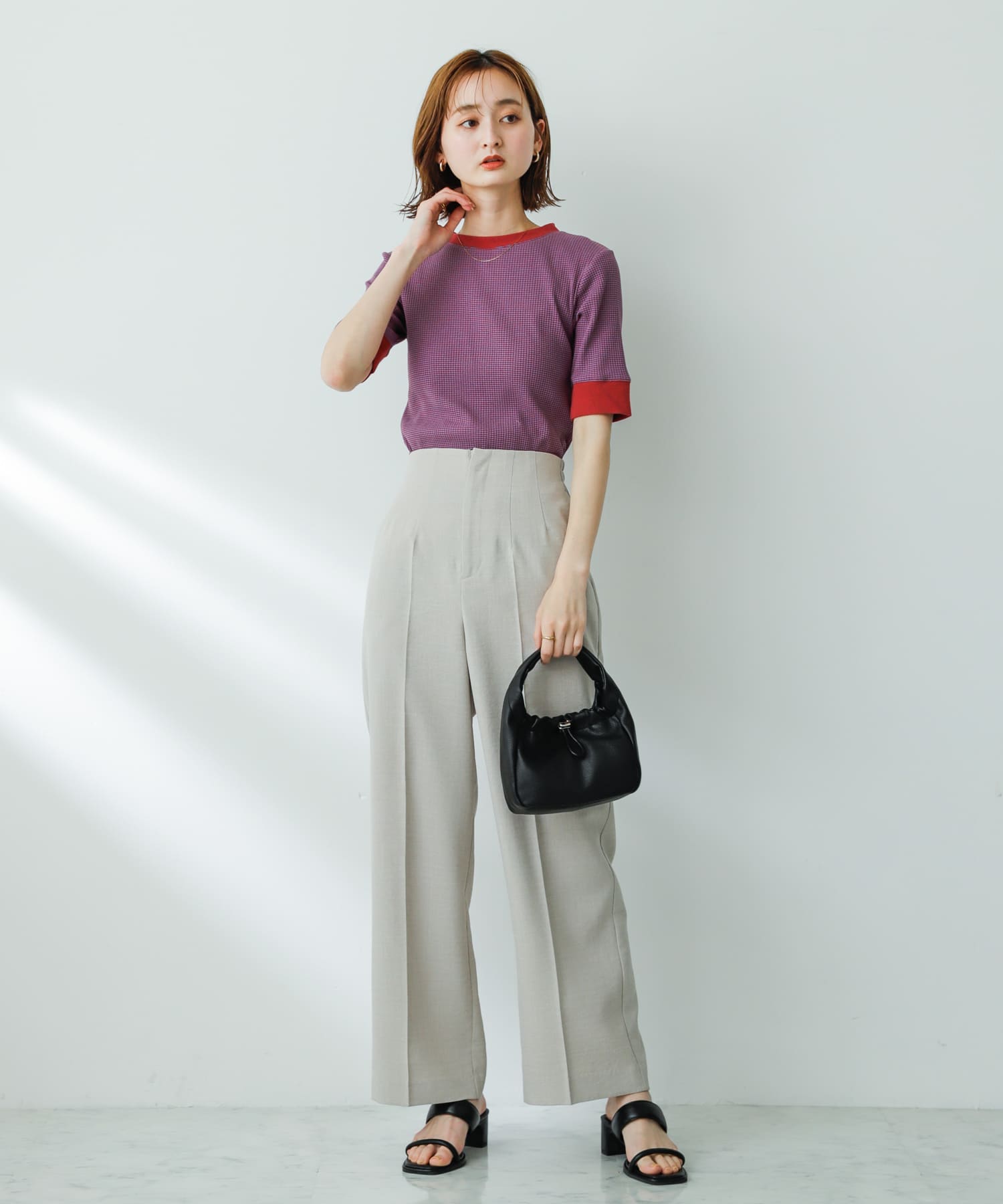 身長：169cm サイズ：one