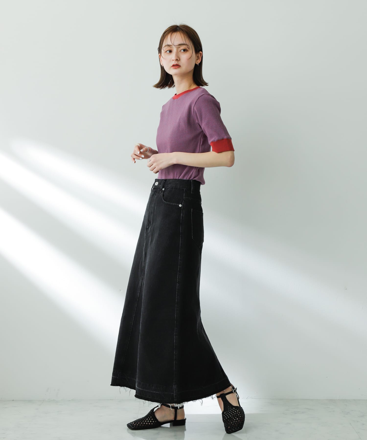 身長：169cm サイズ：one