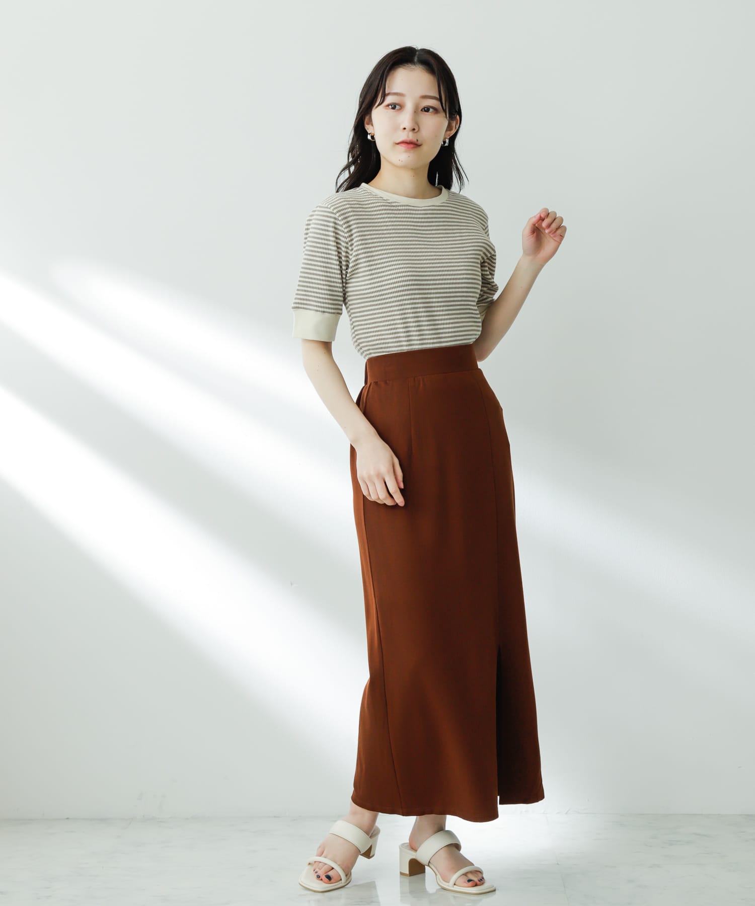 身長：156cm サイズ：one