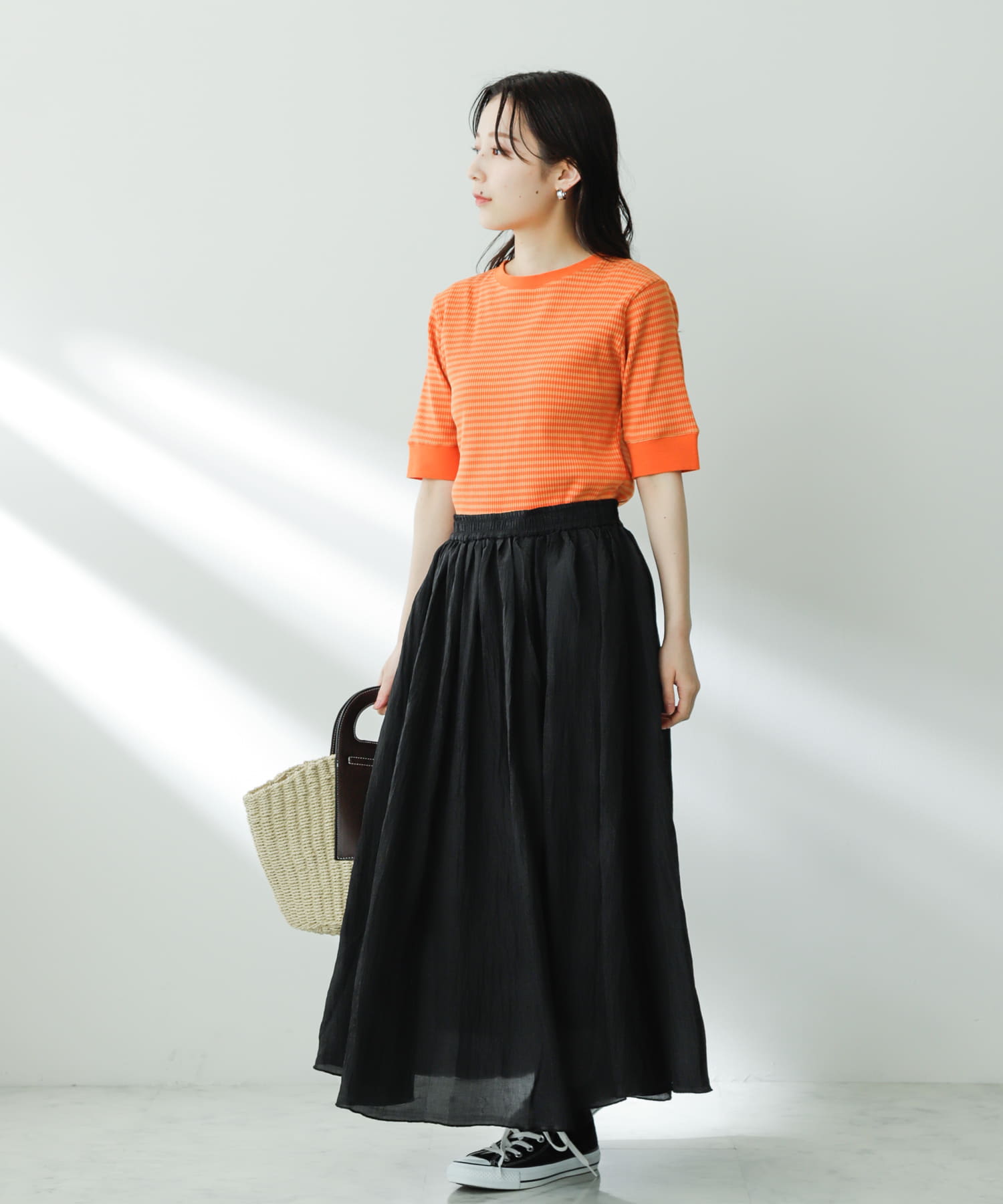 身長：156cm サイズ：one