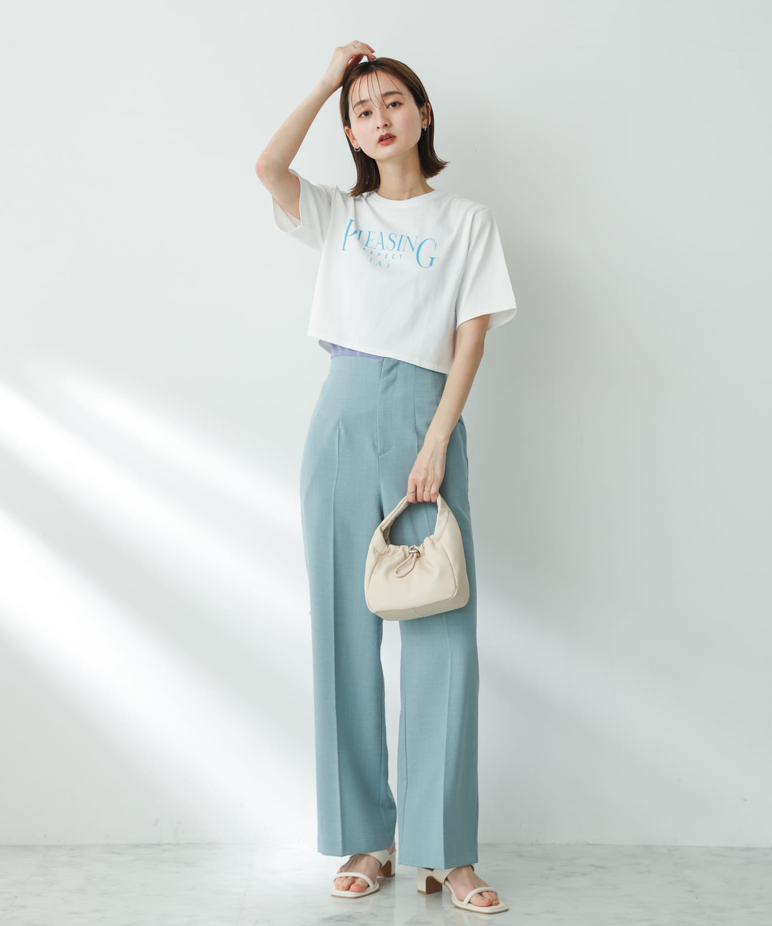身長：169cm サイズ：one
