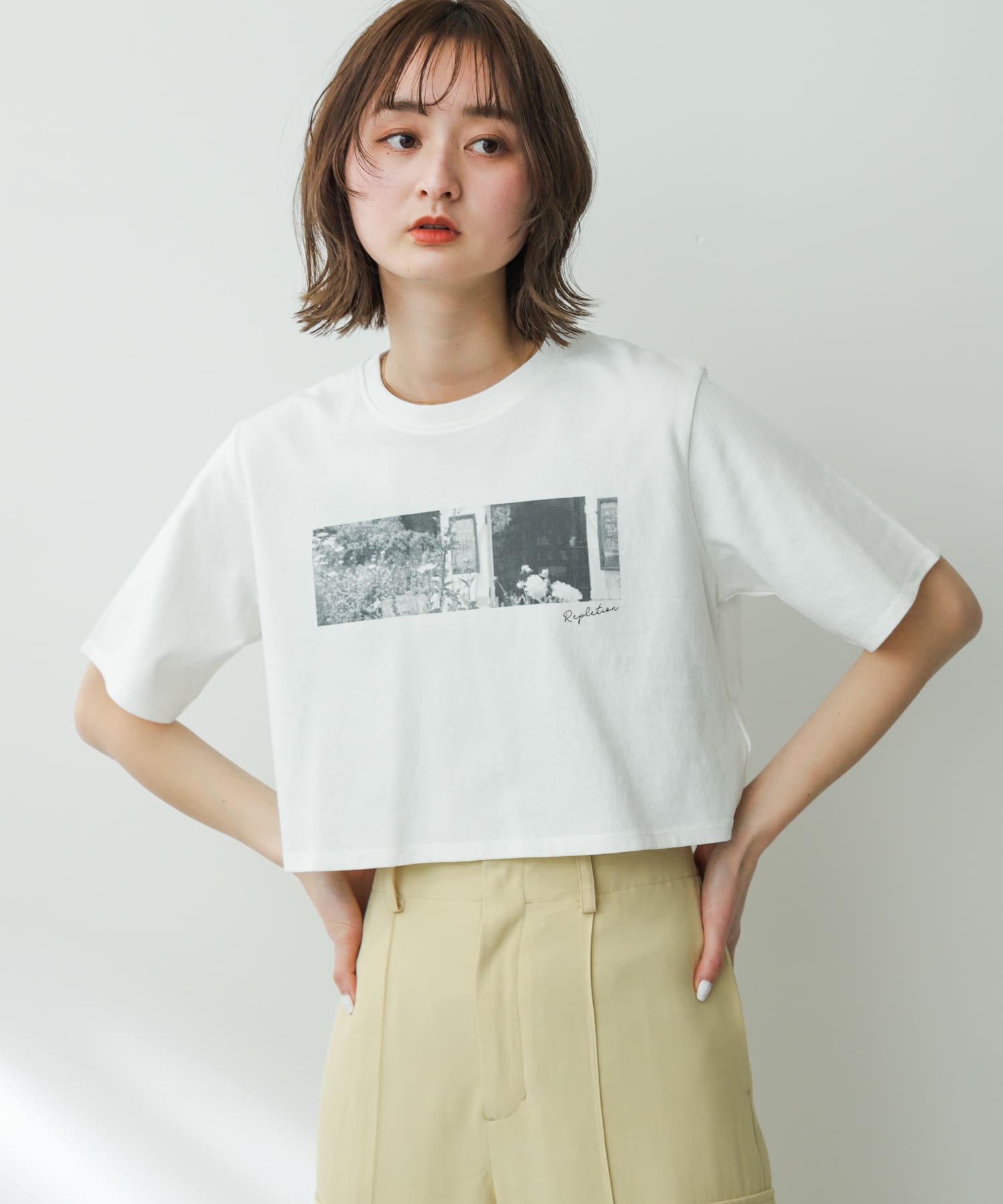 身長：169cm サイズ：one