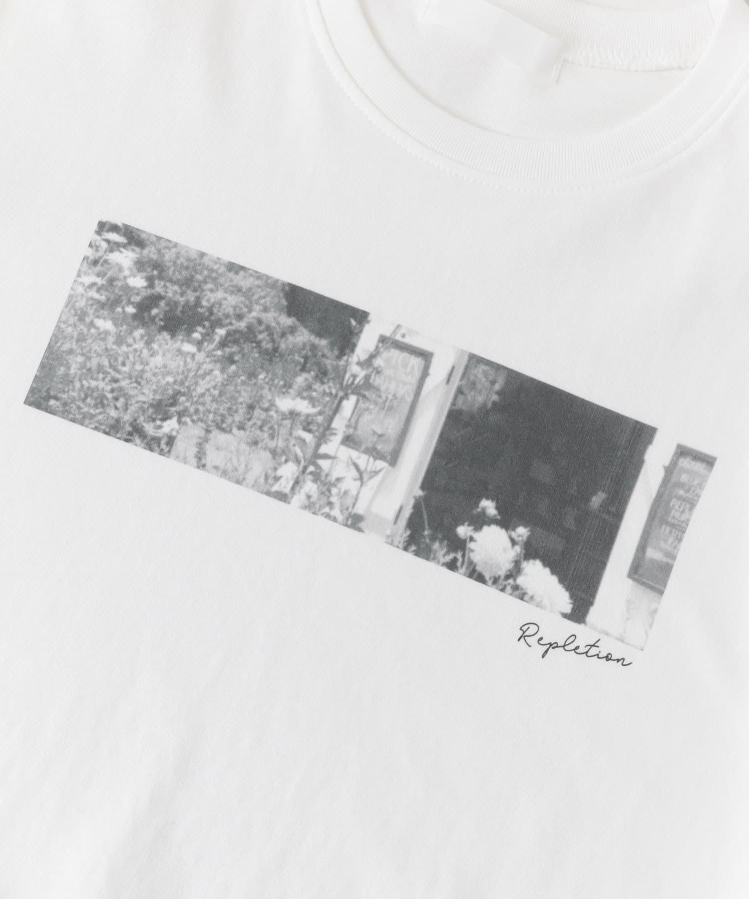 グラフィッククロップドTシャツ(半袖) GRAPHIC-B one