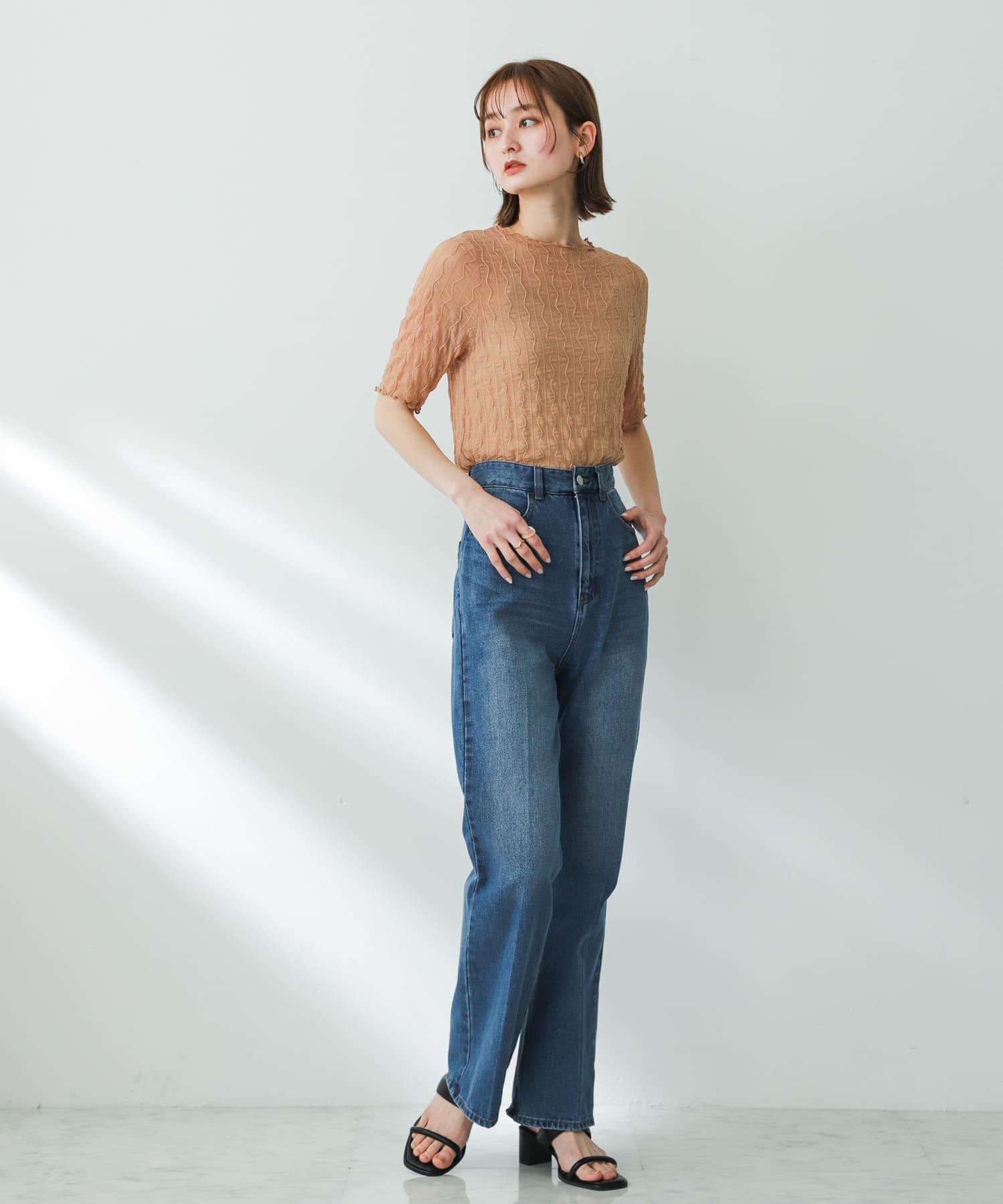 身長：169cm サイズ：one