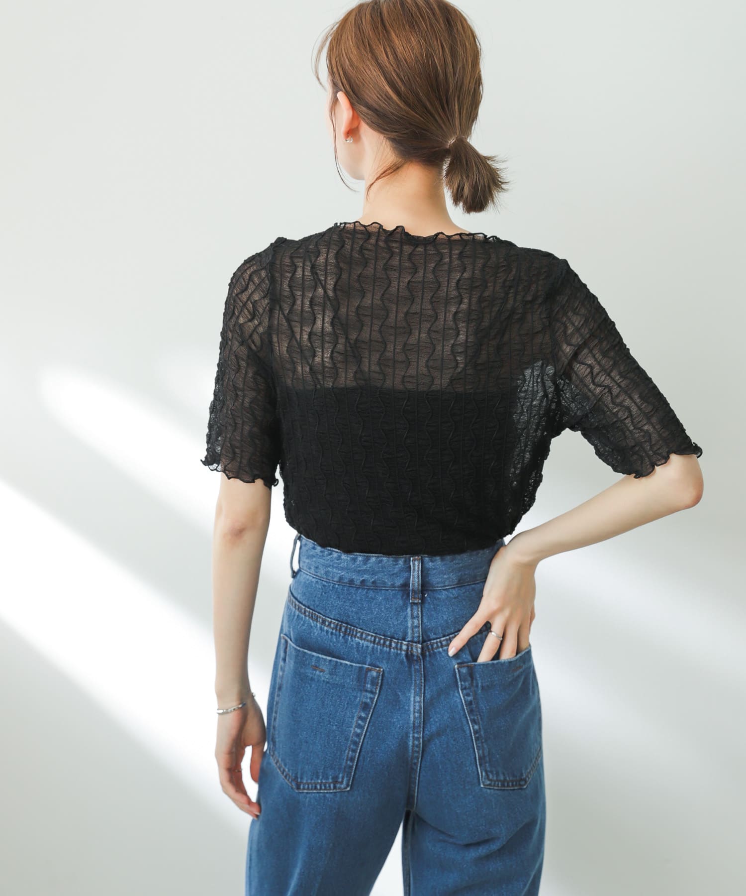 身長：169cm サイズ：one