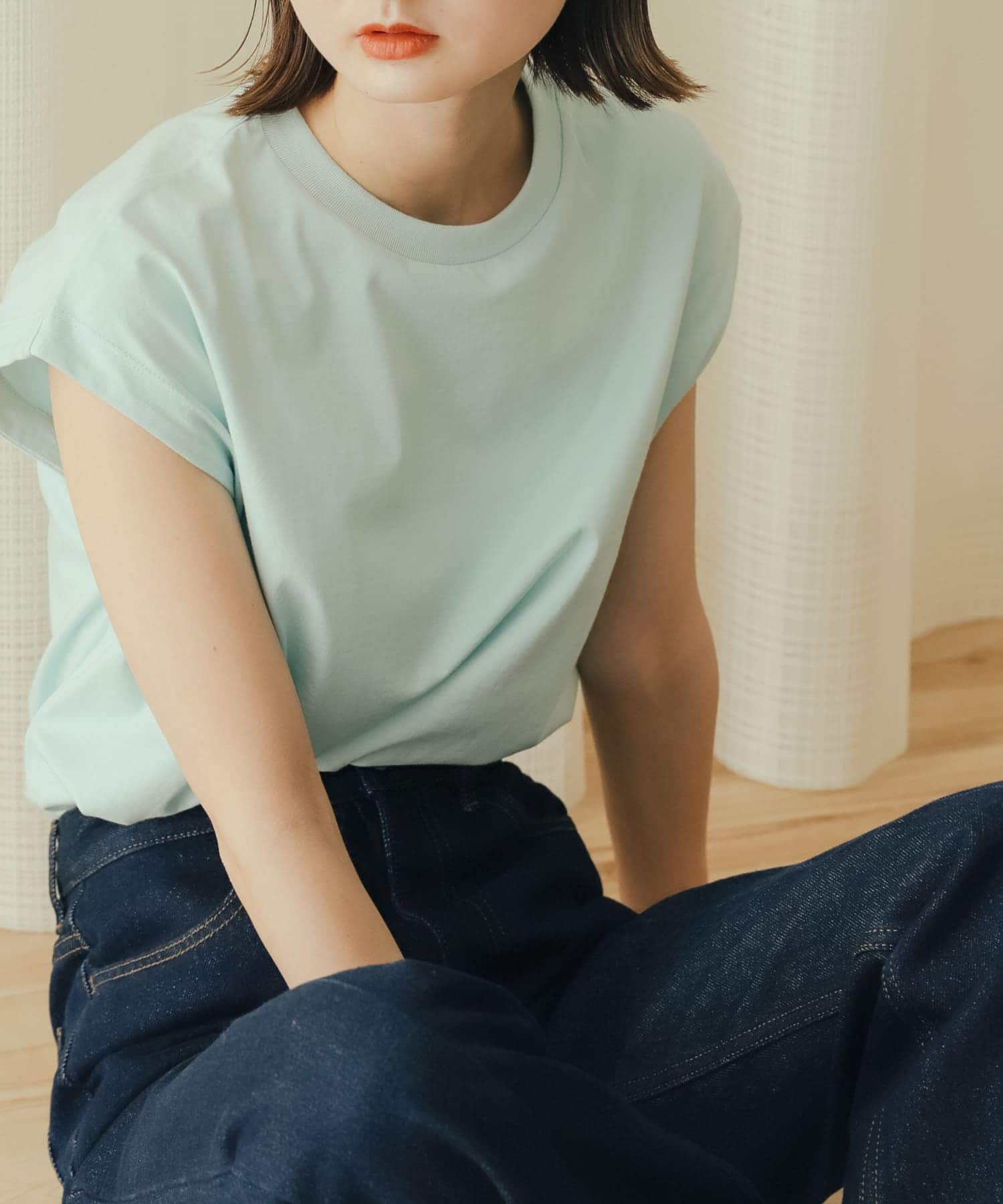 身長：169cm サイズ：one