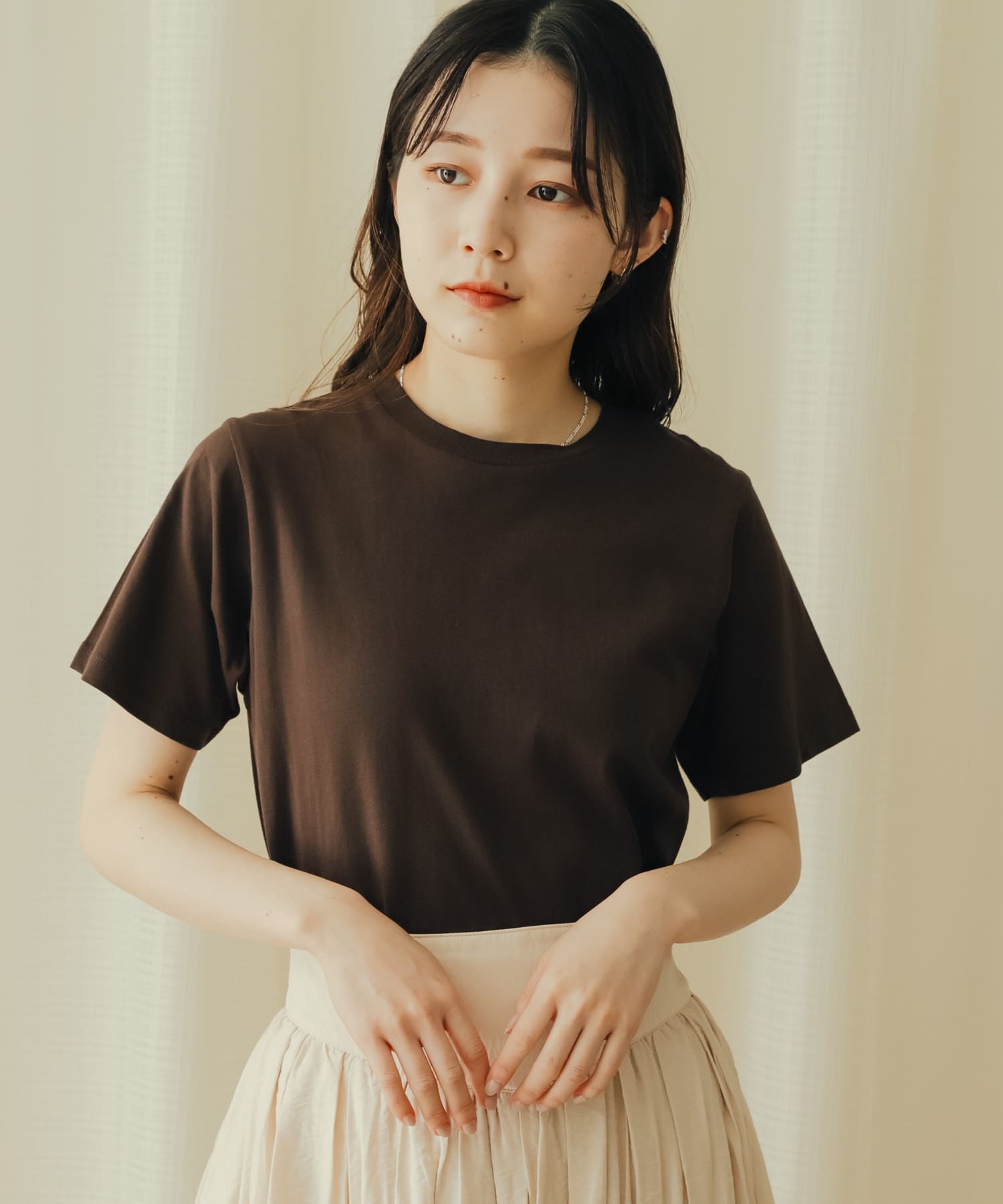 身長：156cm サイズ：one