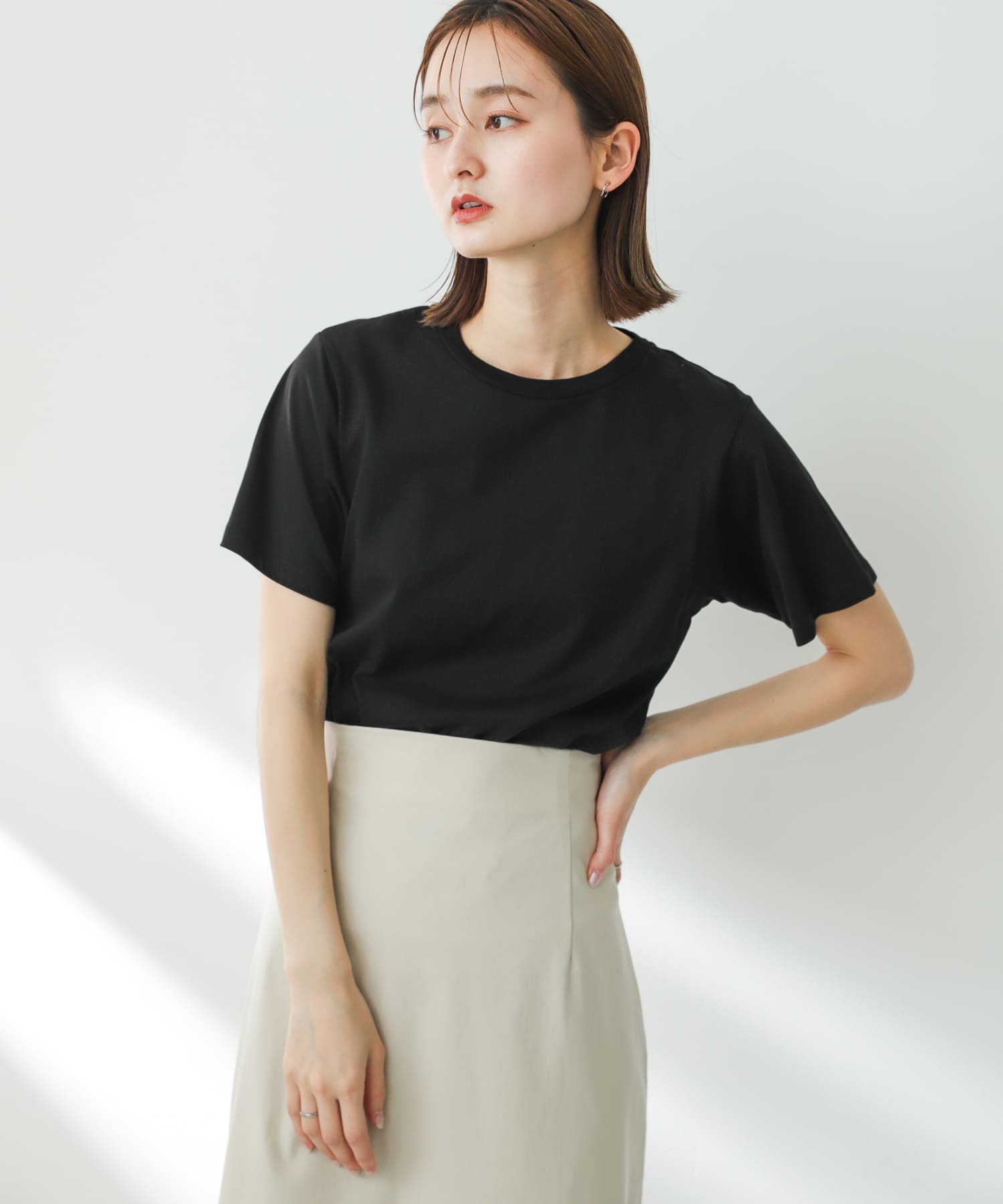 身長：169cm サイズ：one