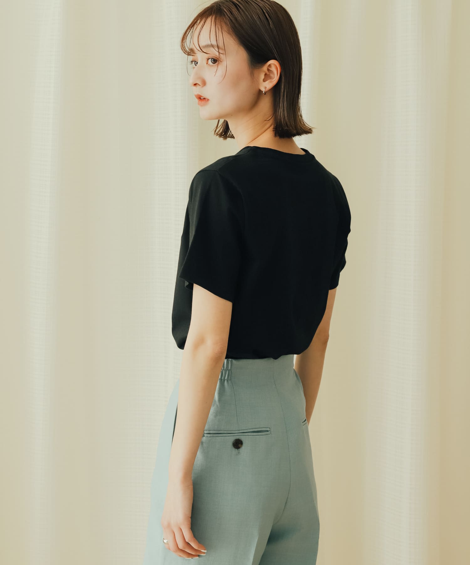 身長：169cm サイズ：one