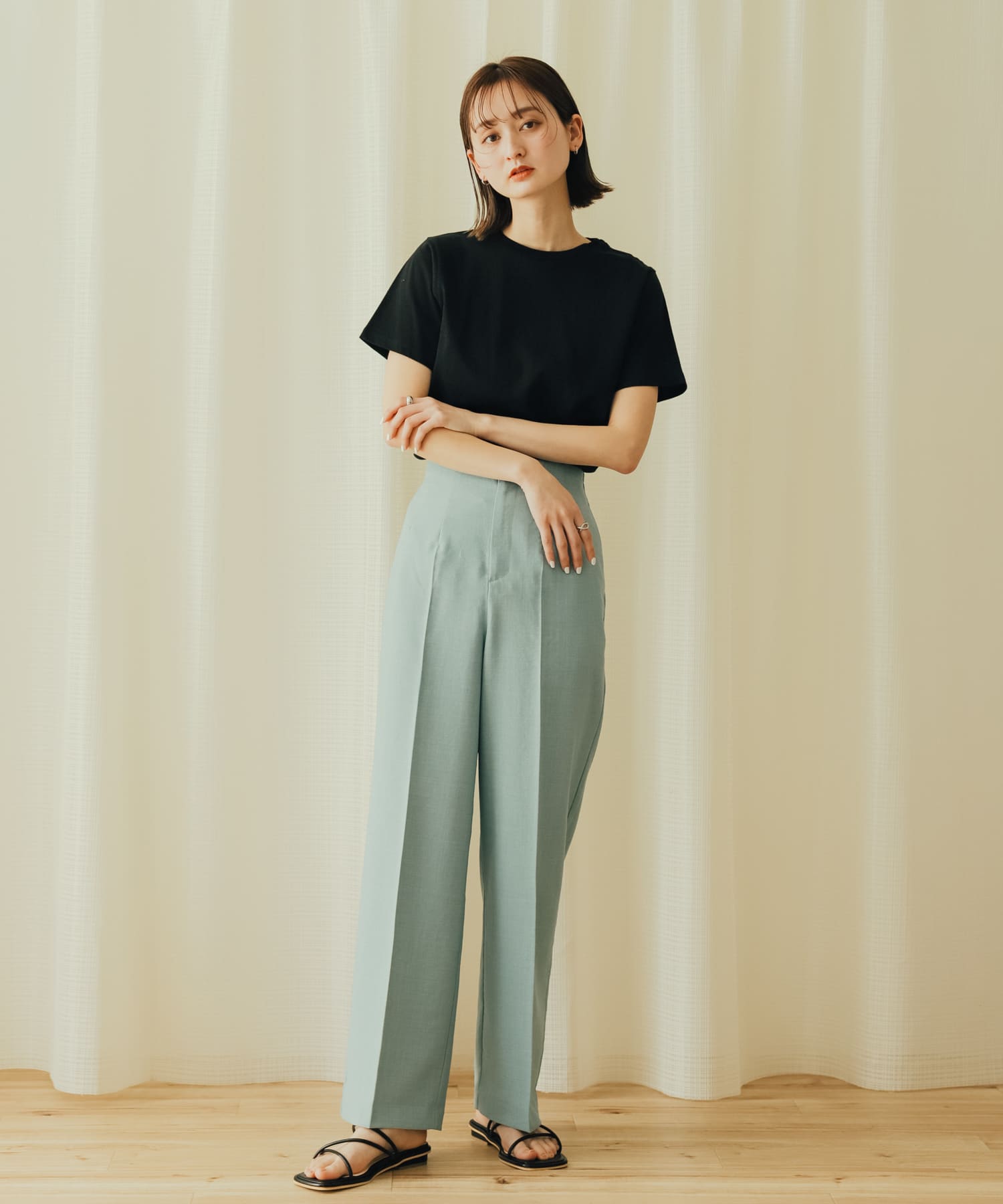 身長：169cm サイズ：one