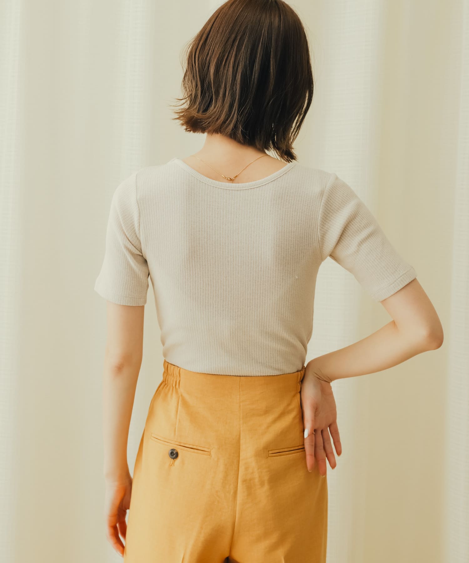 身長：169cm サイズ：one