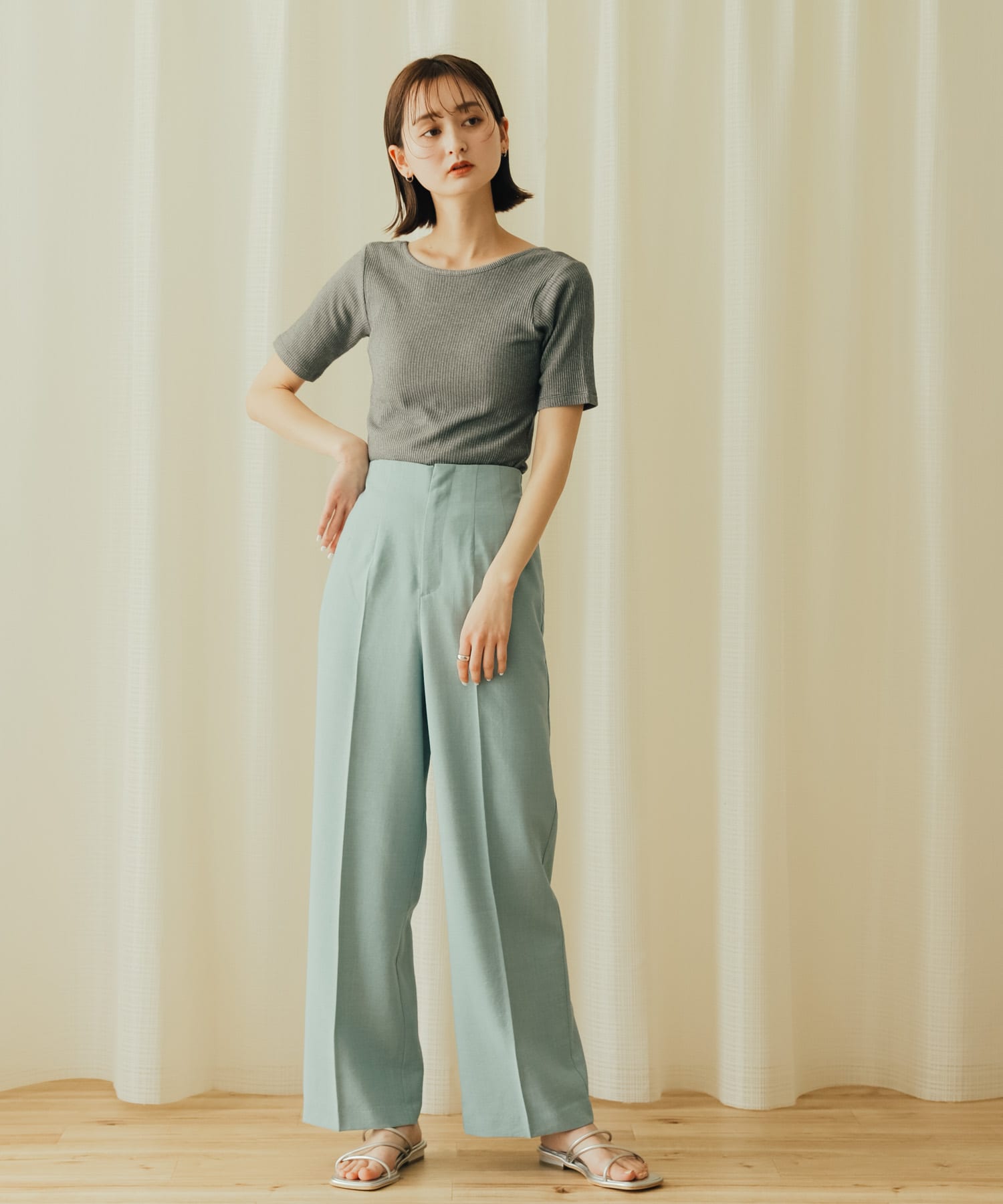 身長：169cm サイズ：one